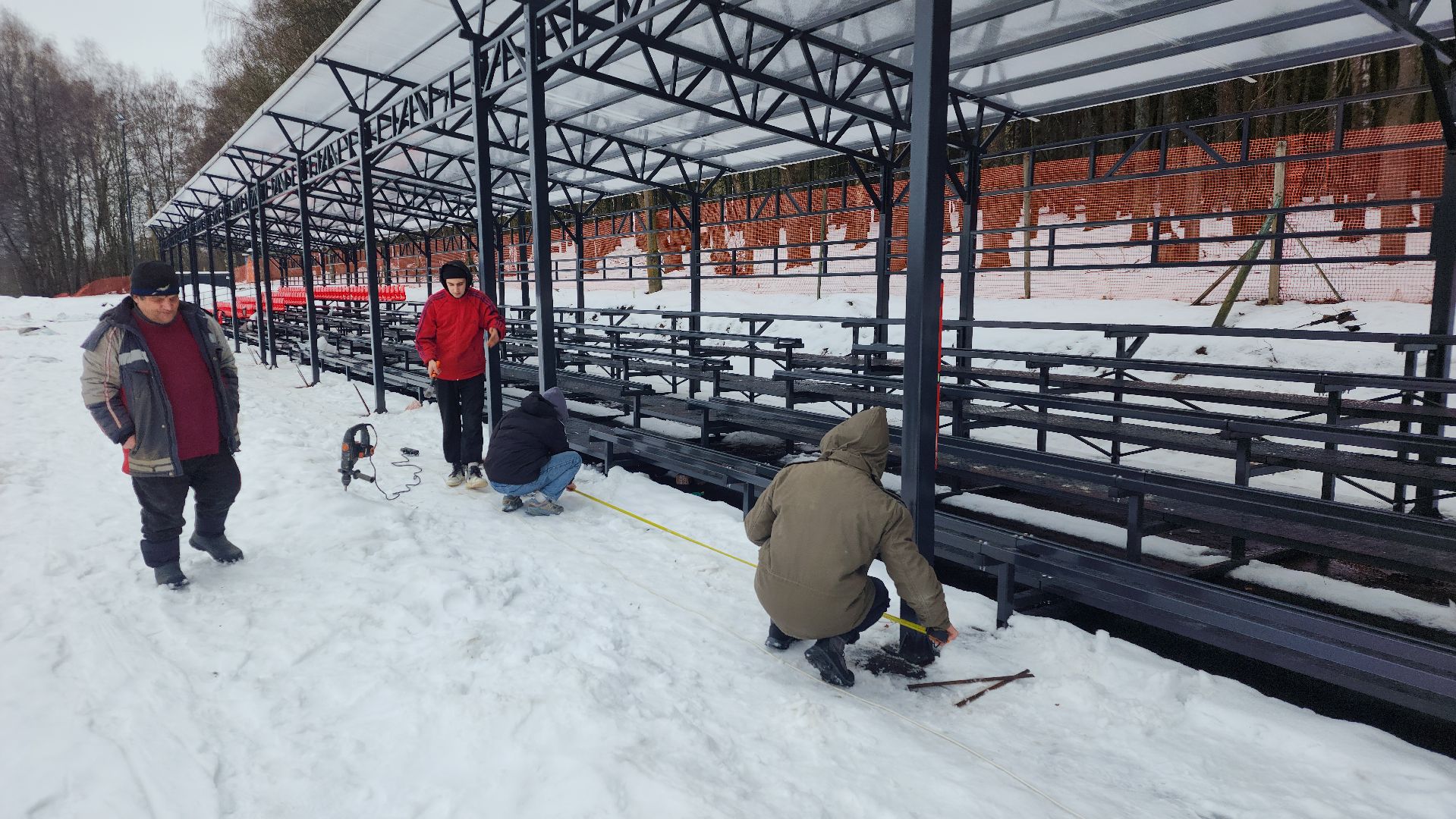 волоколамск, ремонт стадиона,