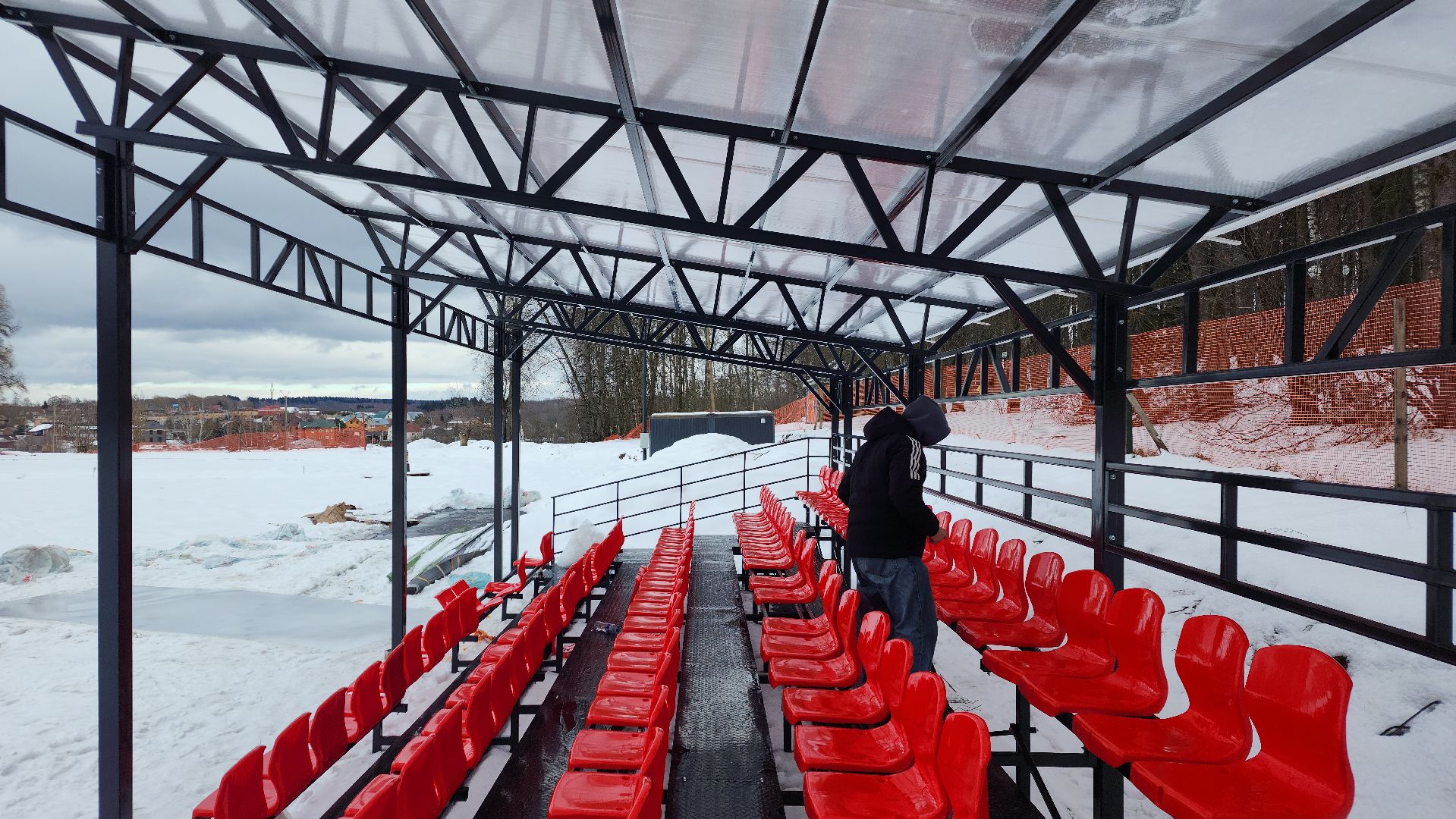 волоколамск, ремонт стадиона,