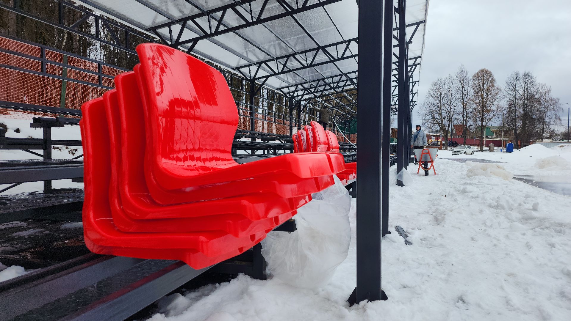 волоколамск, ремонт стадиона,