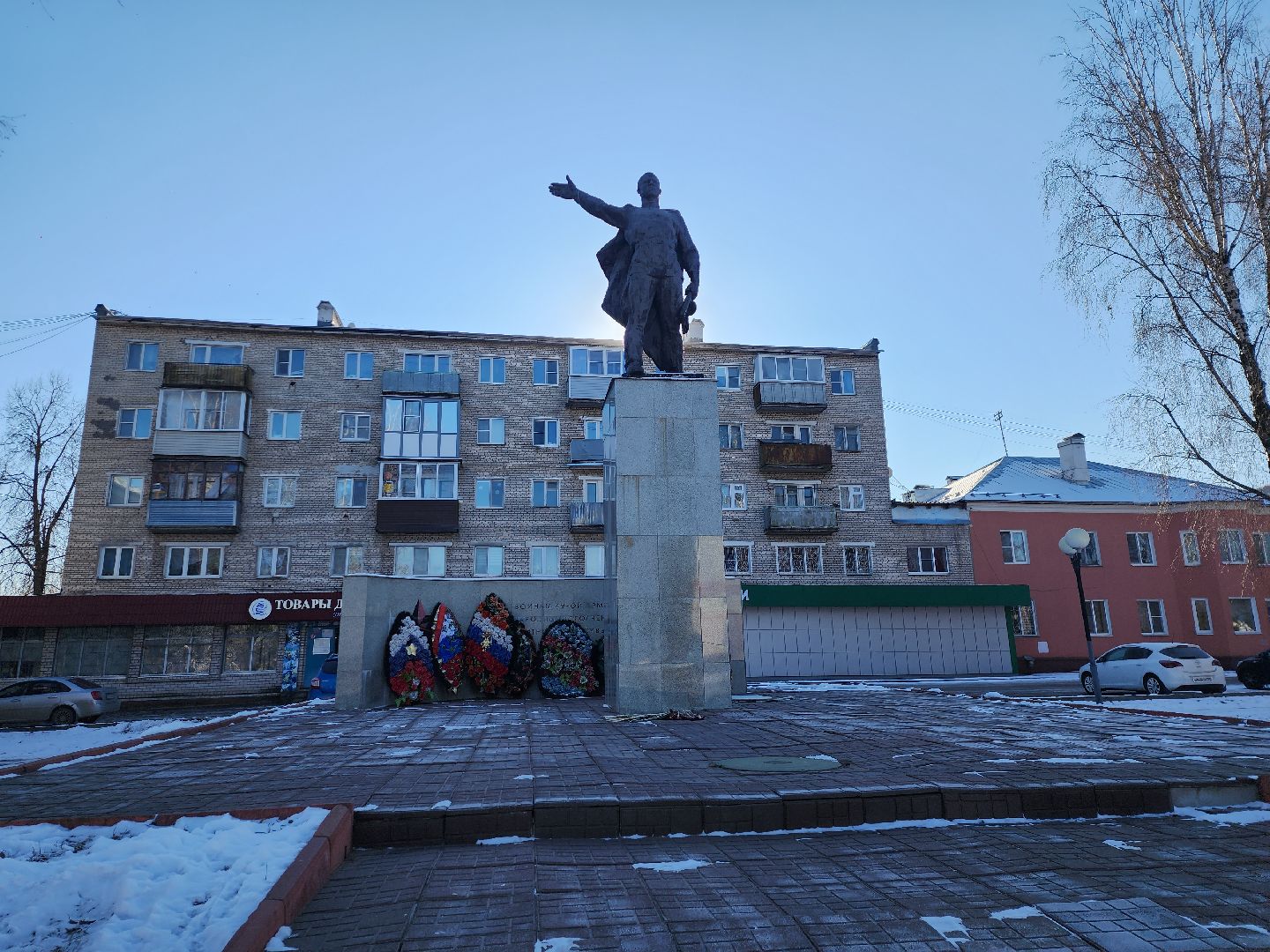 серпухов, подмосковье, площадь 49-й армии, великая отечественная война,