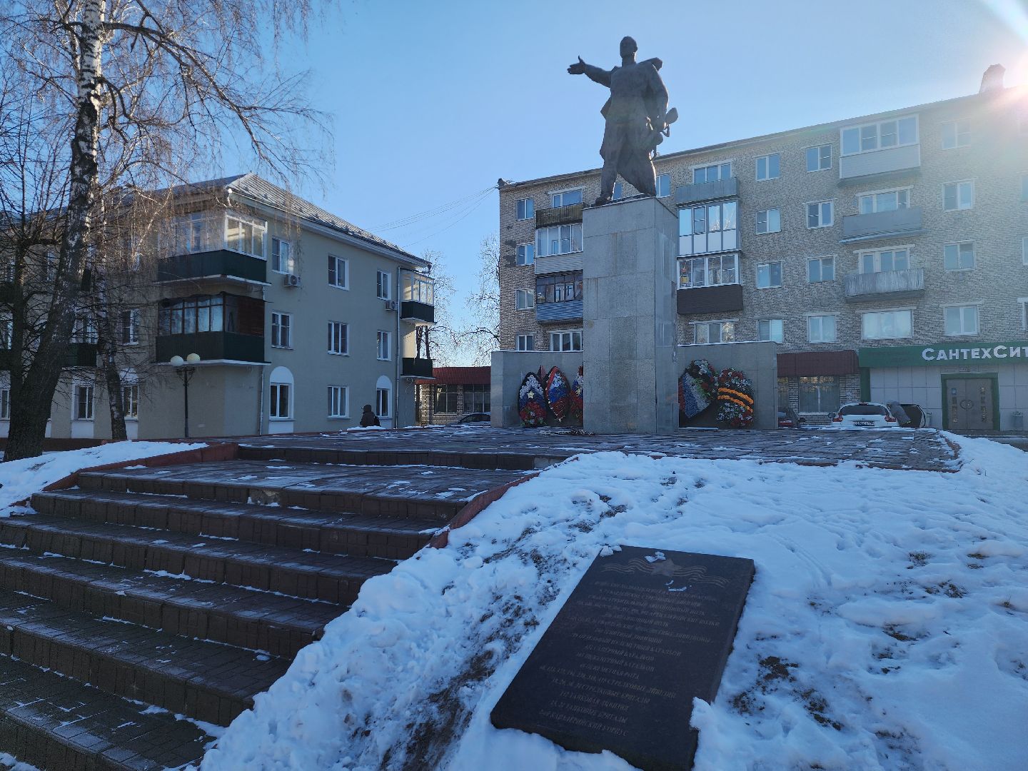 серпухов, подмосковье, площадь 49-й армии, великая отечественная война,