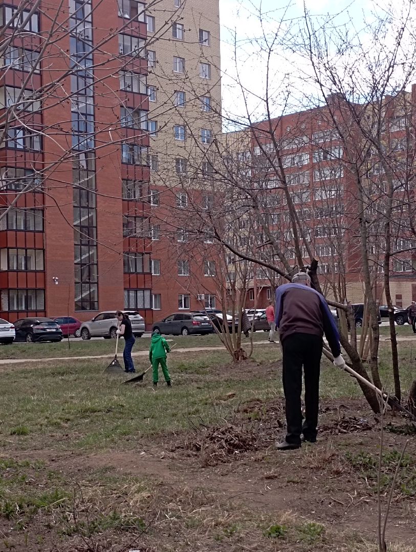 благоустройство, субботник, управляющая компания, администрация, Дубна