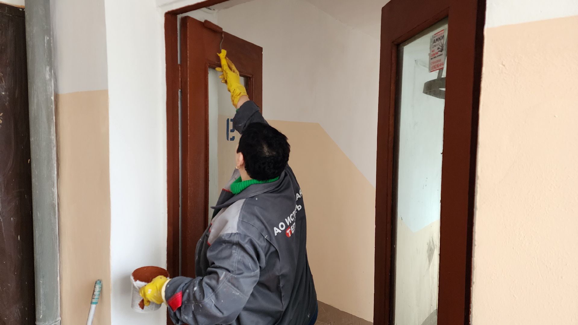 истра, жкх, ремонт подъезда,