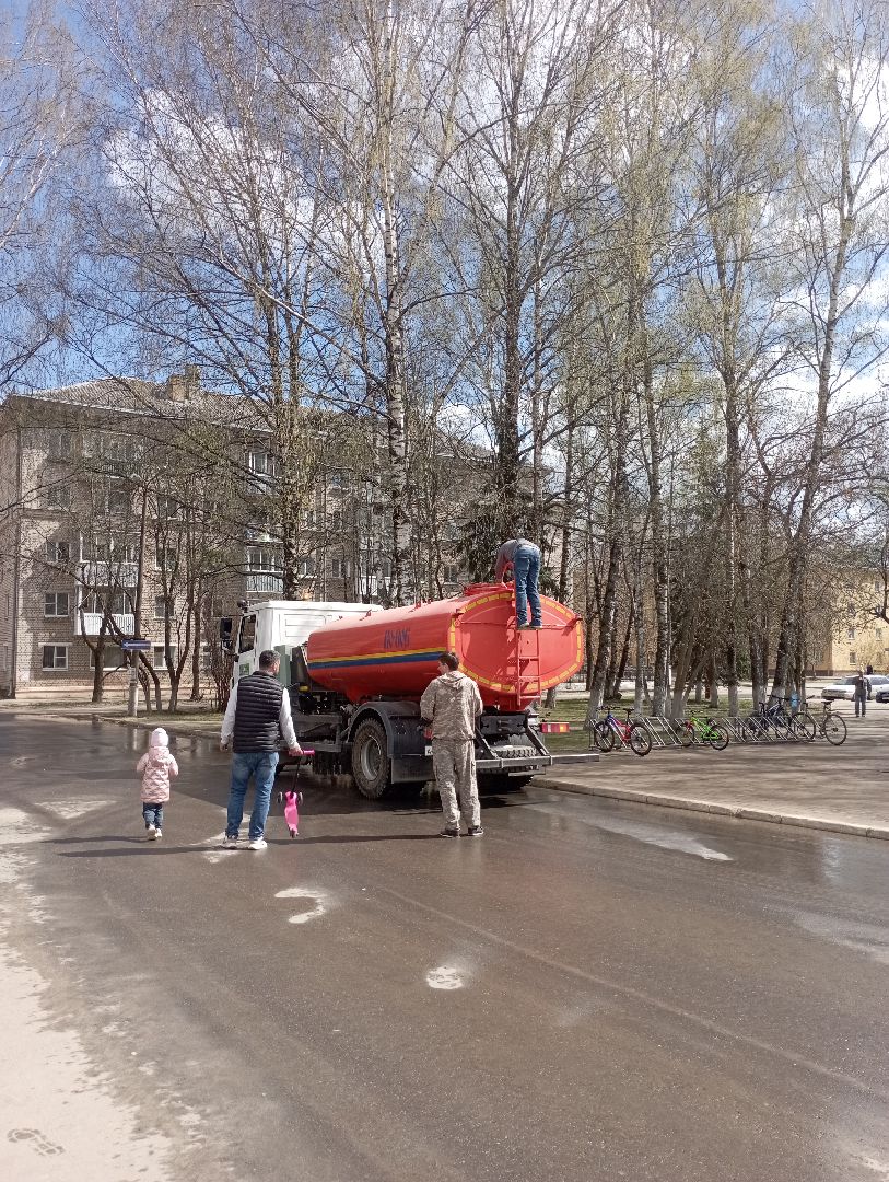 администрация, заместитель главы, субботник, благоустройство, Дубна