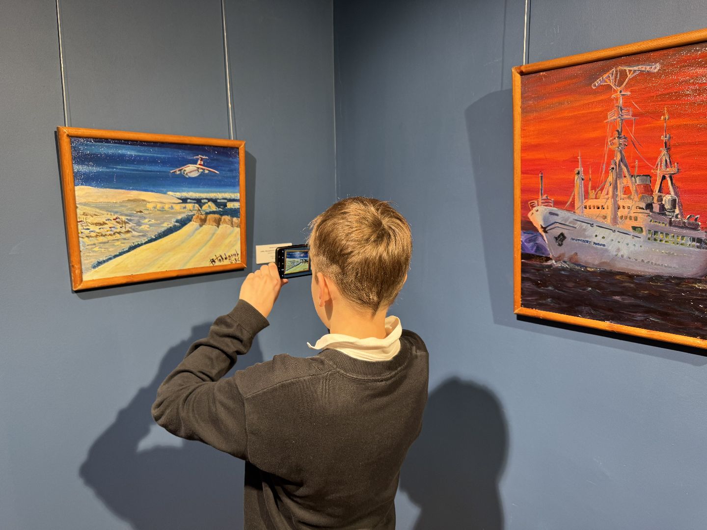 выставка, картины, балашиха, южный полюс,