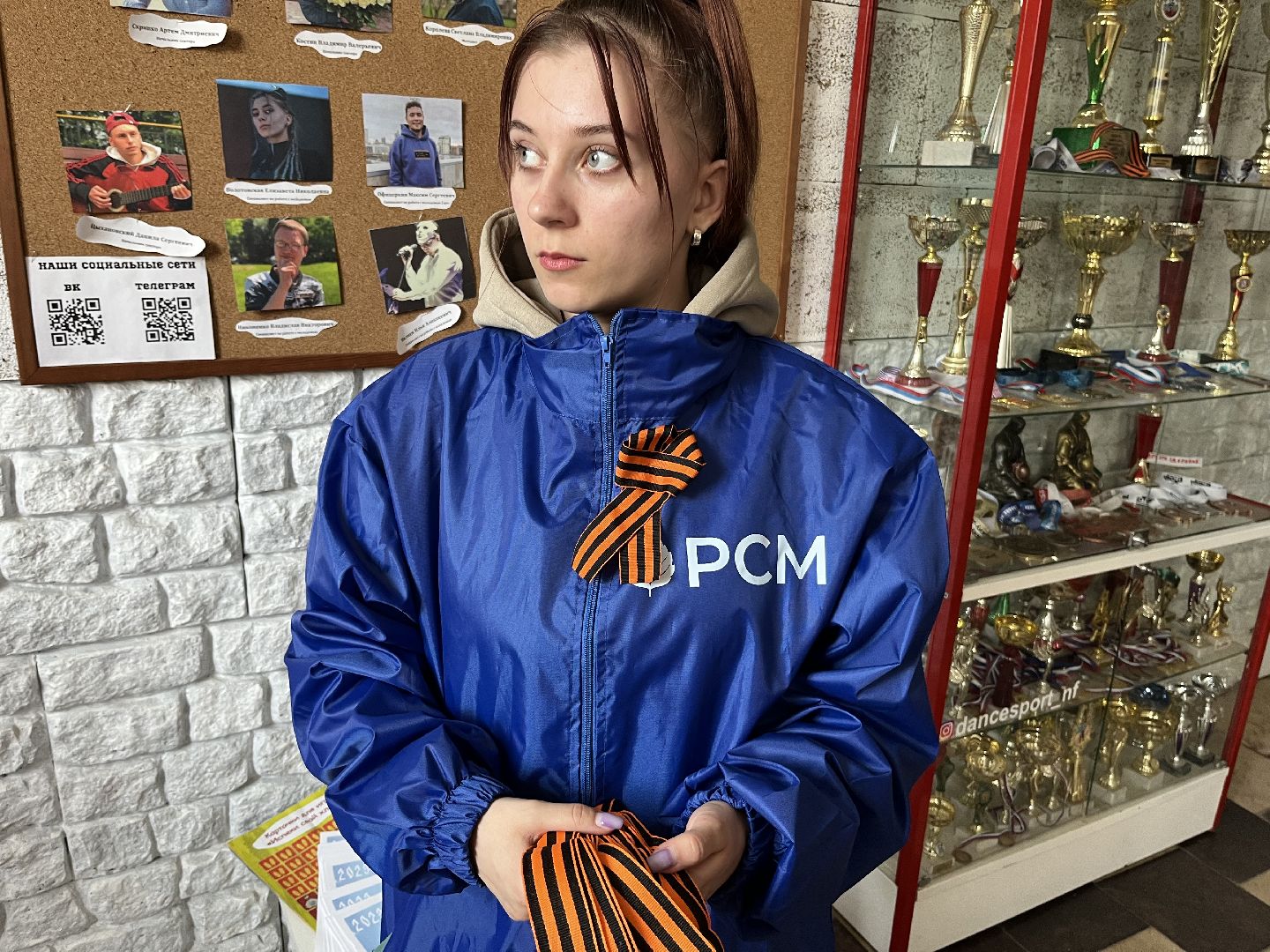 День Победы, Георгиевская ленточка, Наро-Фоминск, волонтёры Подмосковья