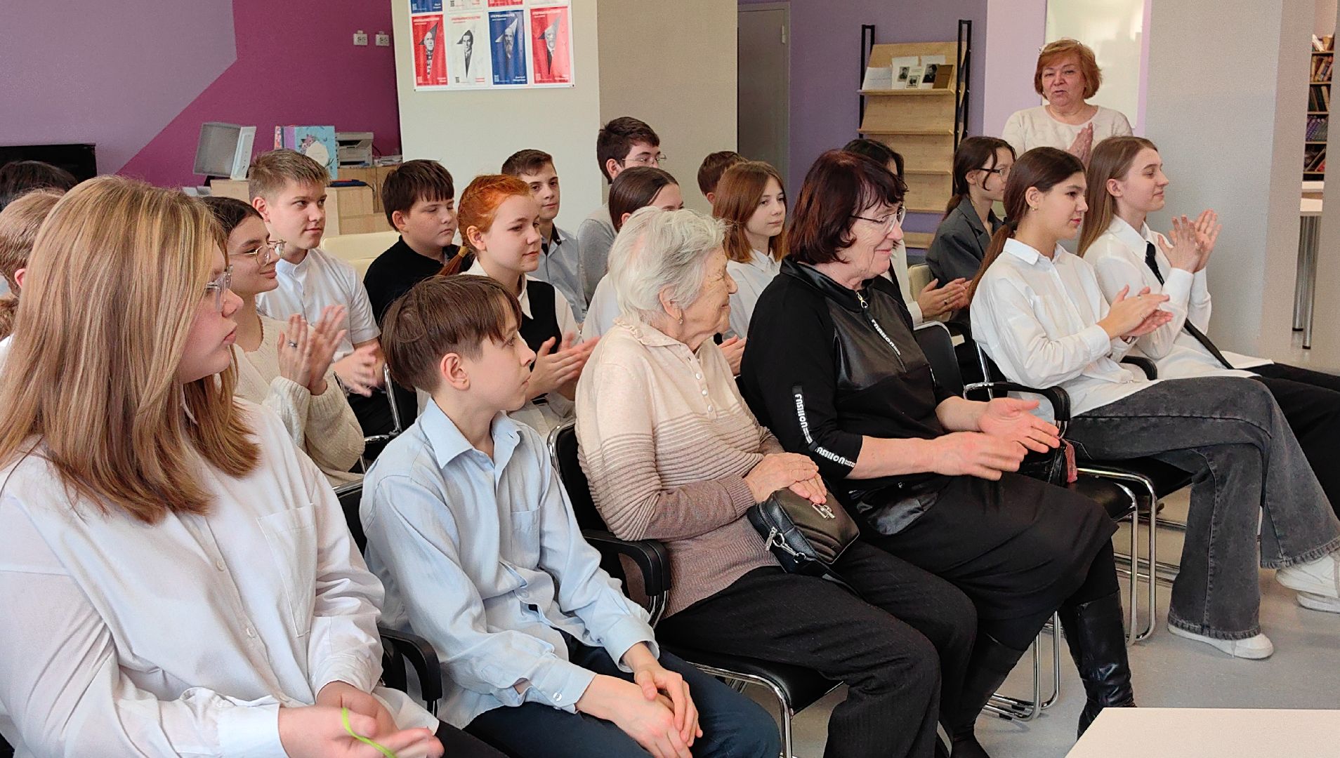 кинолекторий, лицей, год защитника отечества, ветеран,