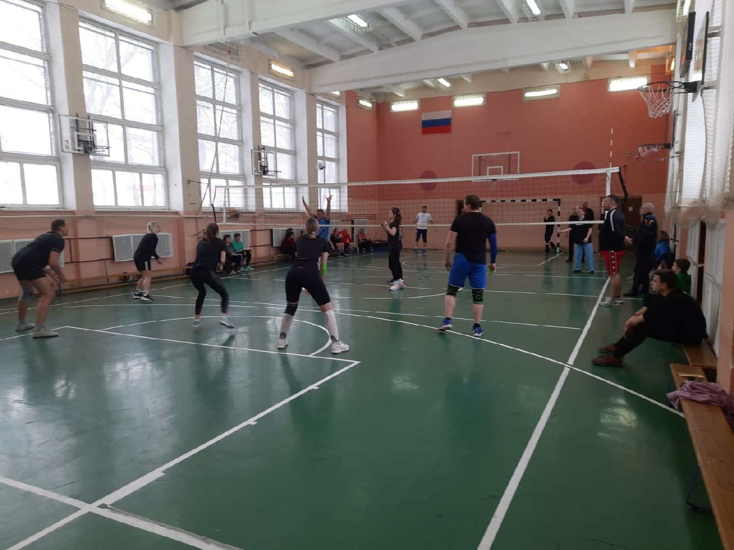 школа 12, волейбол, авангард, турнир по волейболу, учителя,