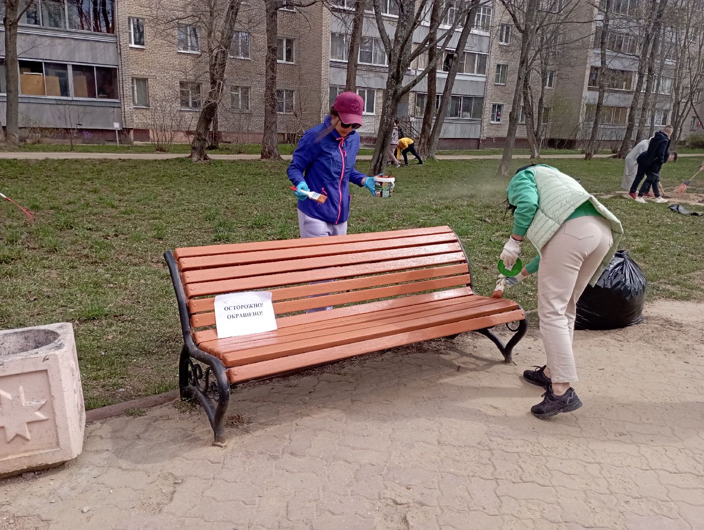 благоустройство, субботник, сквер, Дубна