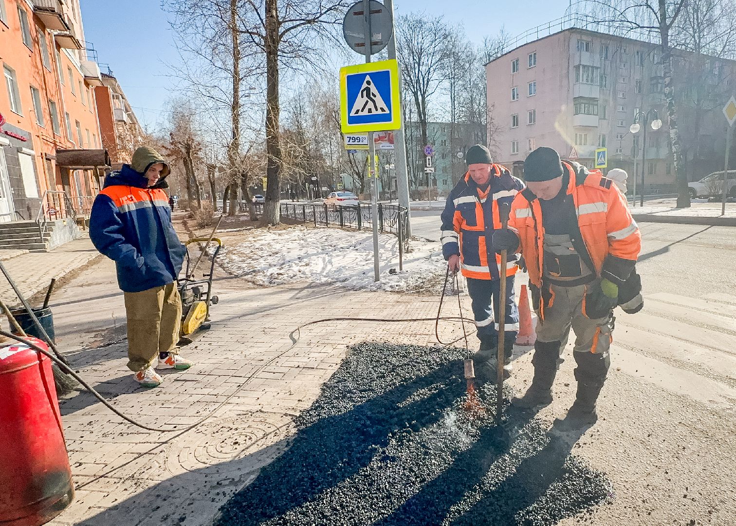 Клин, общество, ЖКХ, ямочный ремонт, дороги,