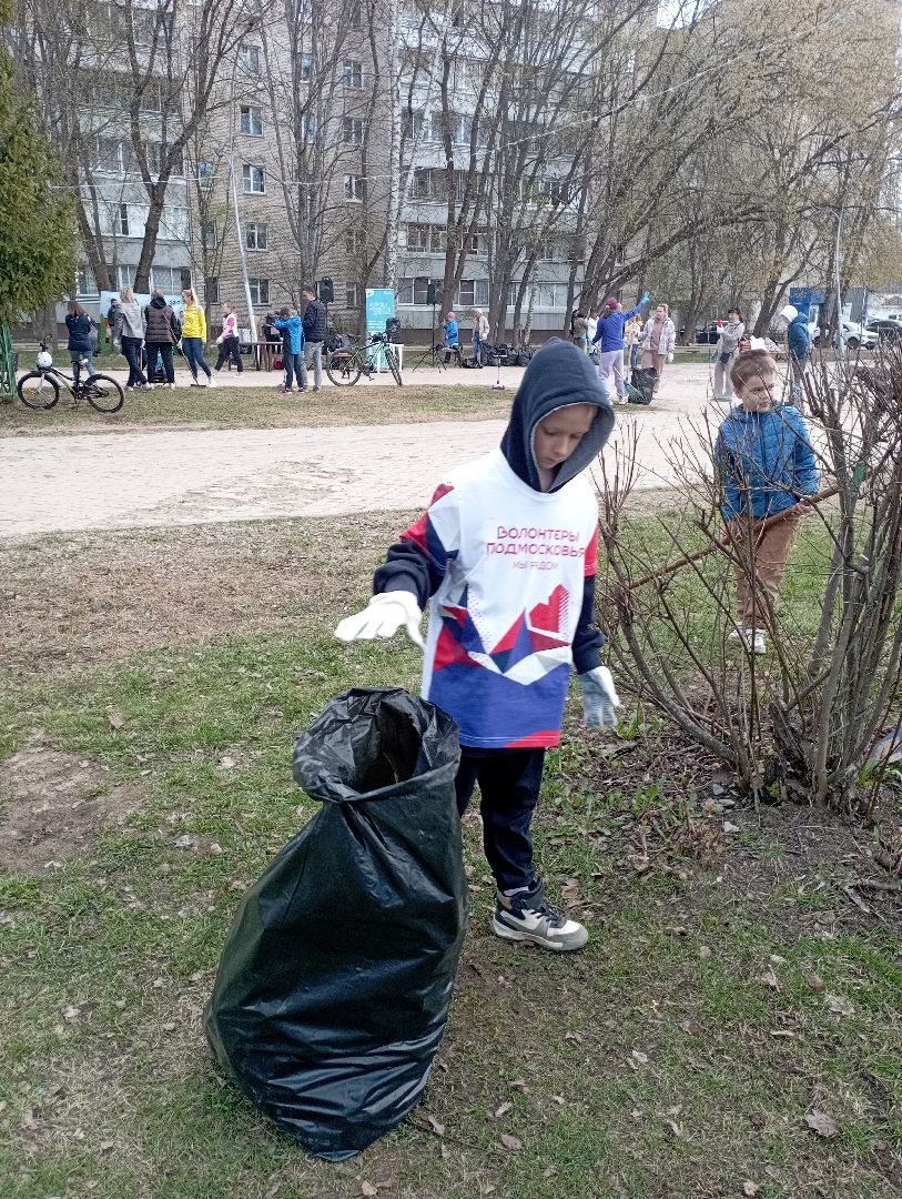 благоустройство, юные инспекторы дорожного движения, субботник, Дубна