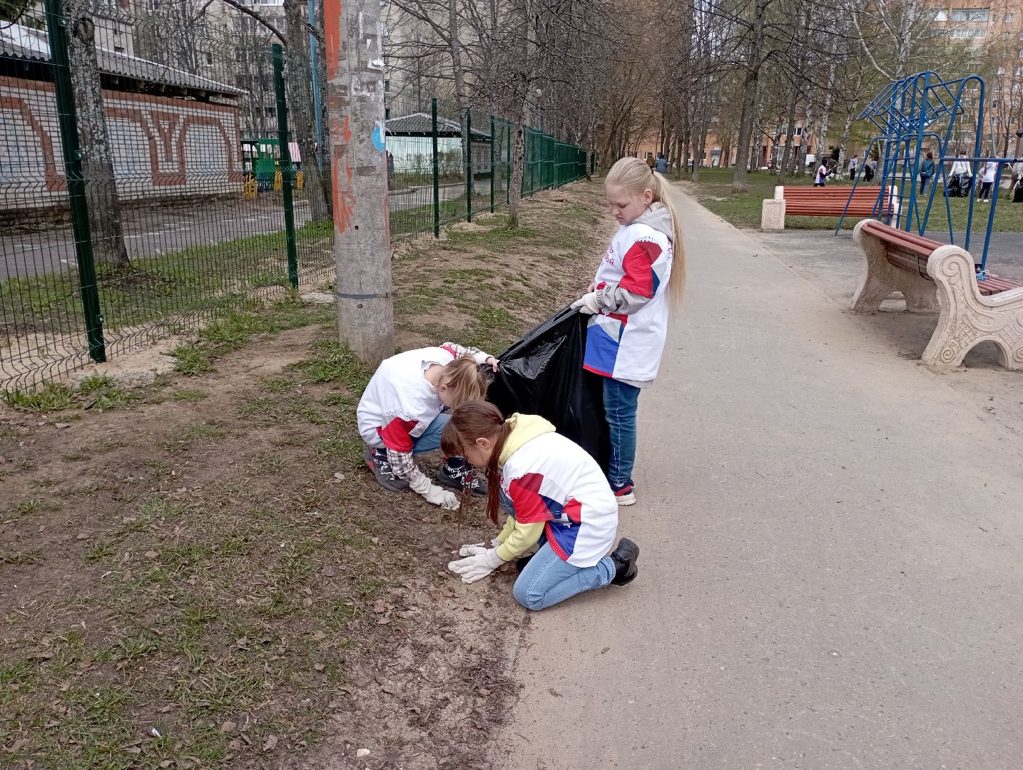 благоустройство, юные инспекторы дорожного движения, субботник, Дубна