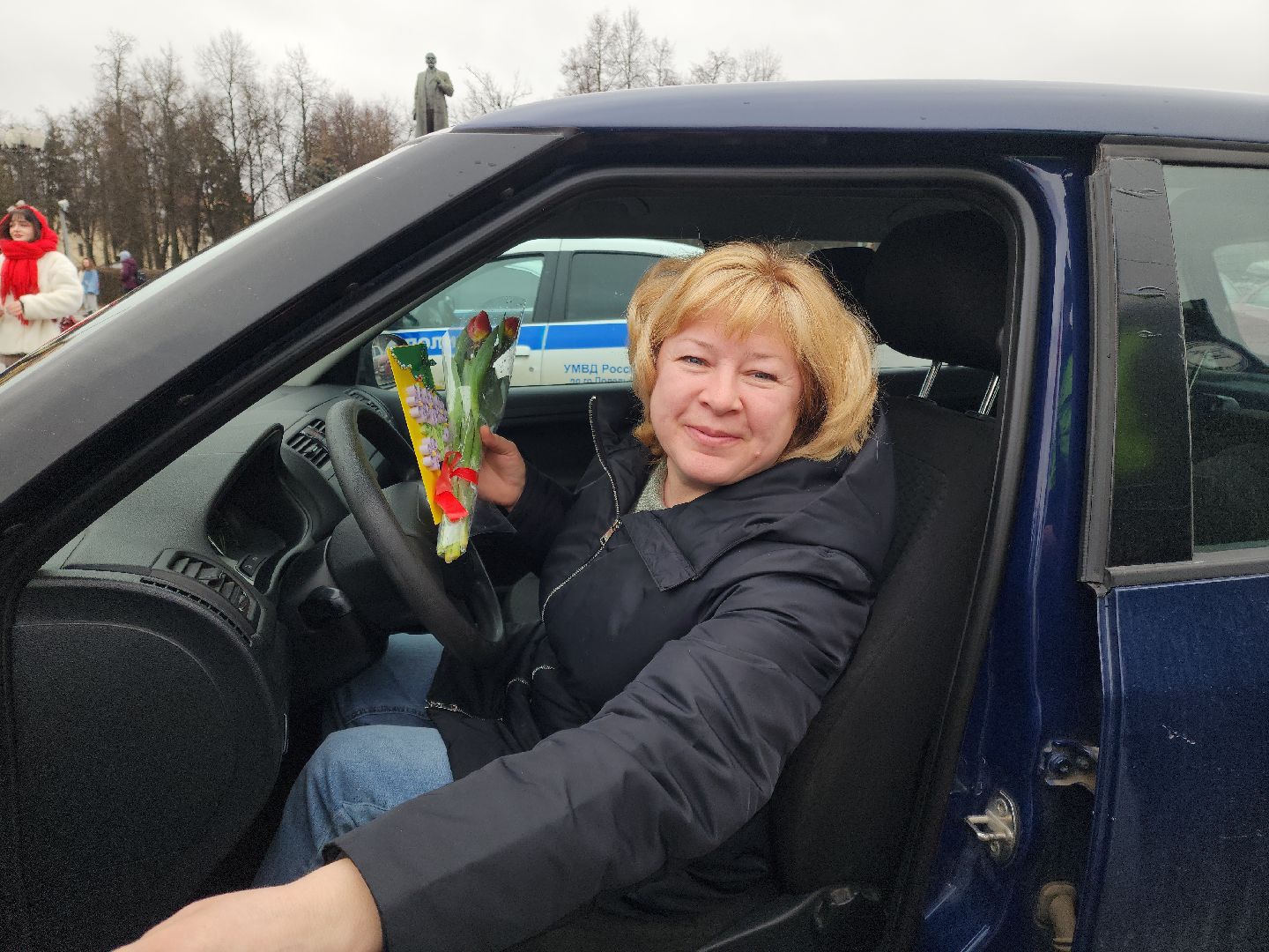 Подольск, 8 Марта, Поздравление,Мимозы,