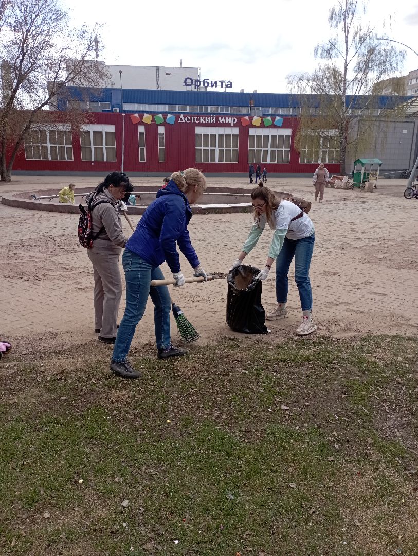 МИСК, благоустройство, стрингер, субботник, Дубна