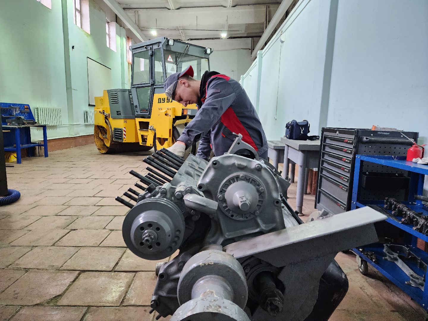 раменское, образование, раменский дорожно-строительный техникум, чемпионат профессионалы 2025, обслуживание тяжелой техники,