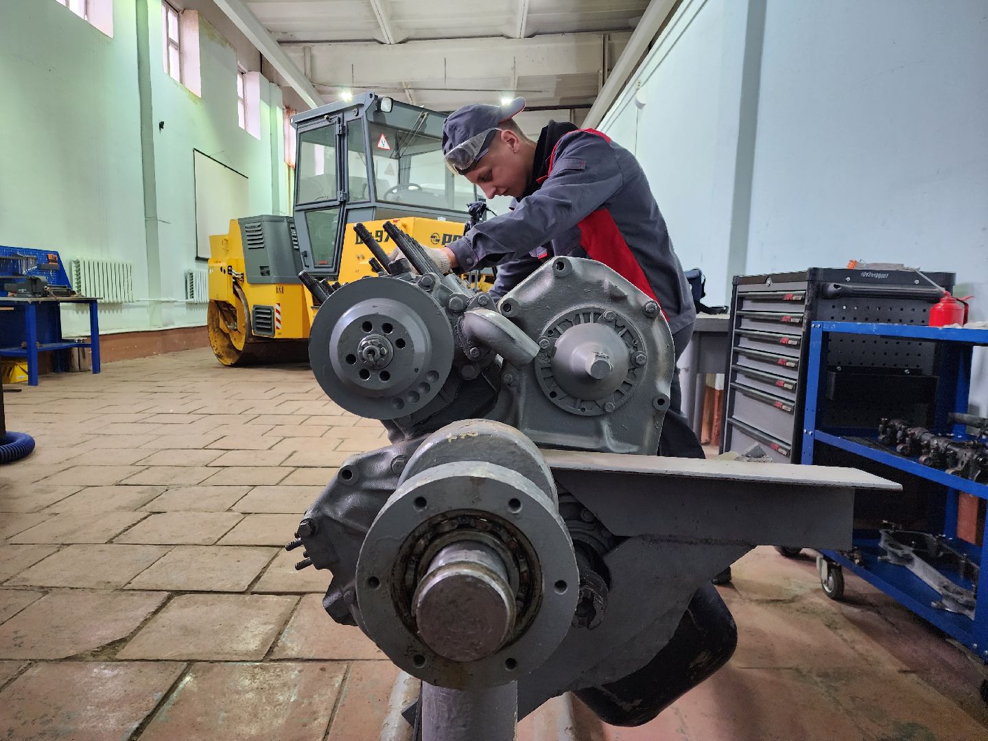 раменское, образование, раменский дорожно-строительный техникум, чемпионат профессионалы 2025, обслуживание тяжелой техники,