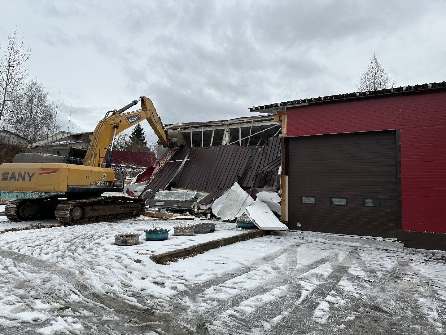 снос незаконный строений, мытищи,