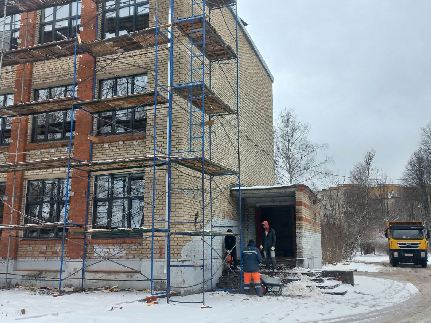 сергиев посад, пересвет, школа 8 пересвет, капитальный ремонт школа,