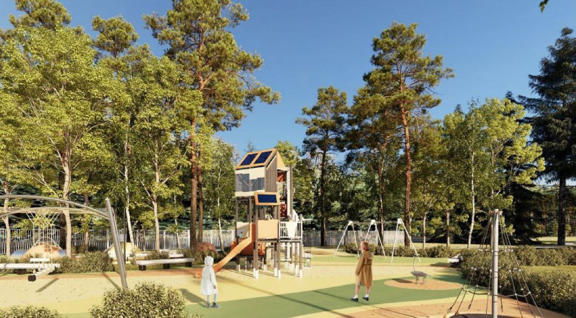 Люберцы, реконструкция летнего парка в Люберцах, строители,