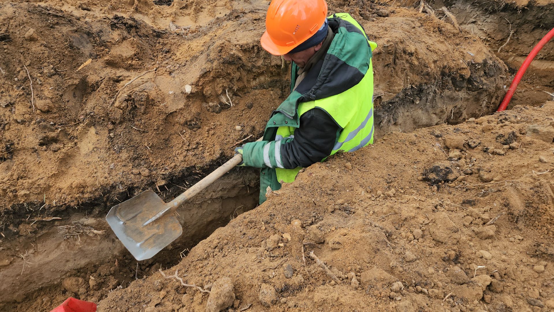 Люберцы, реконструкция летнего парка в Люберцах, строители,