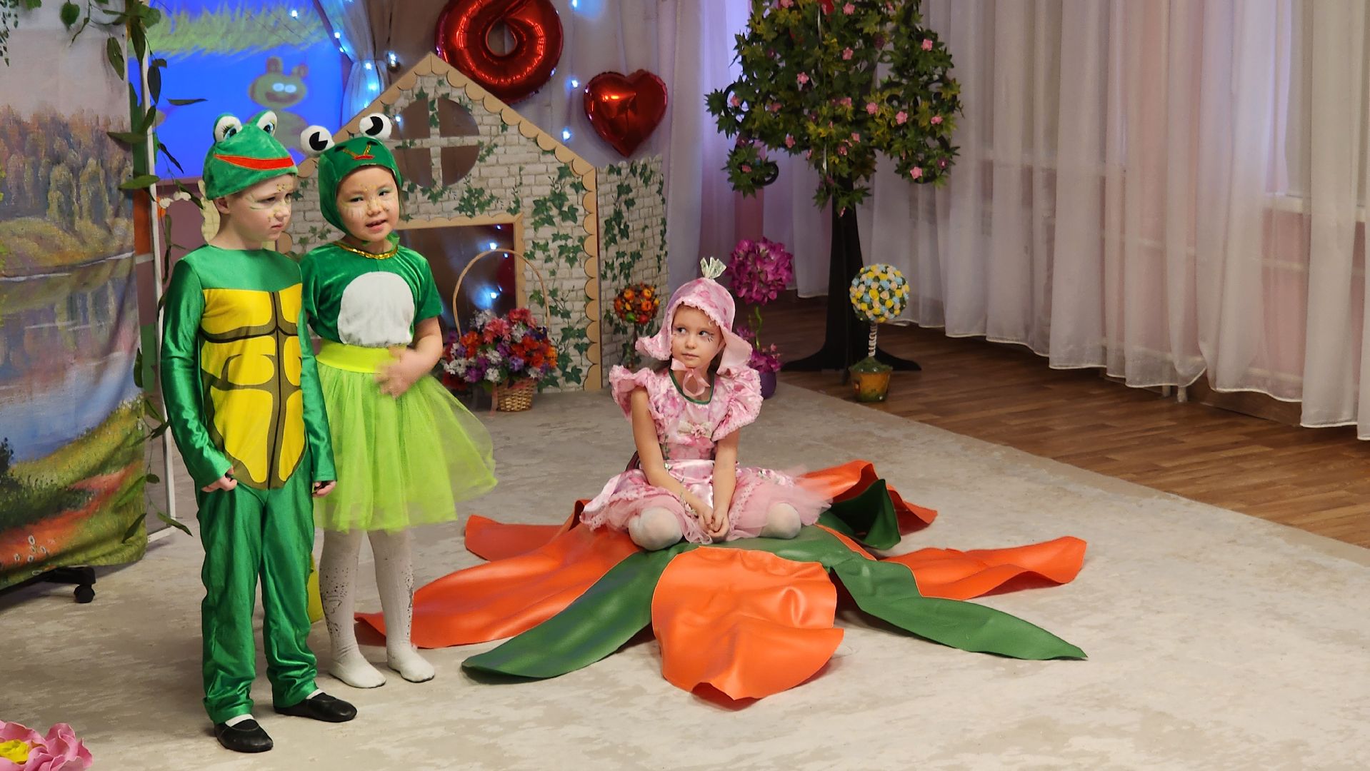 Бронницы, Дети, 8 марта, Драматищация сказки в детском саду,