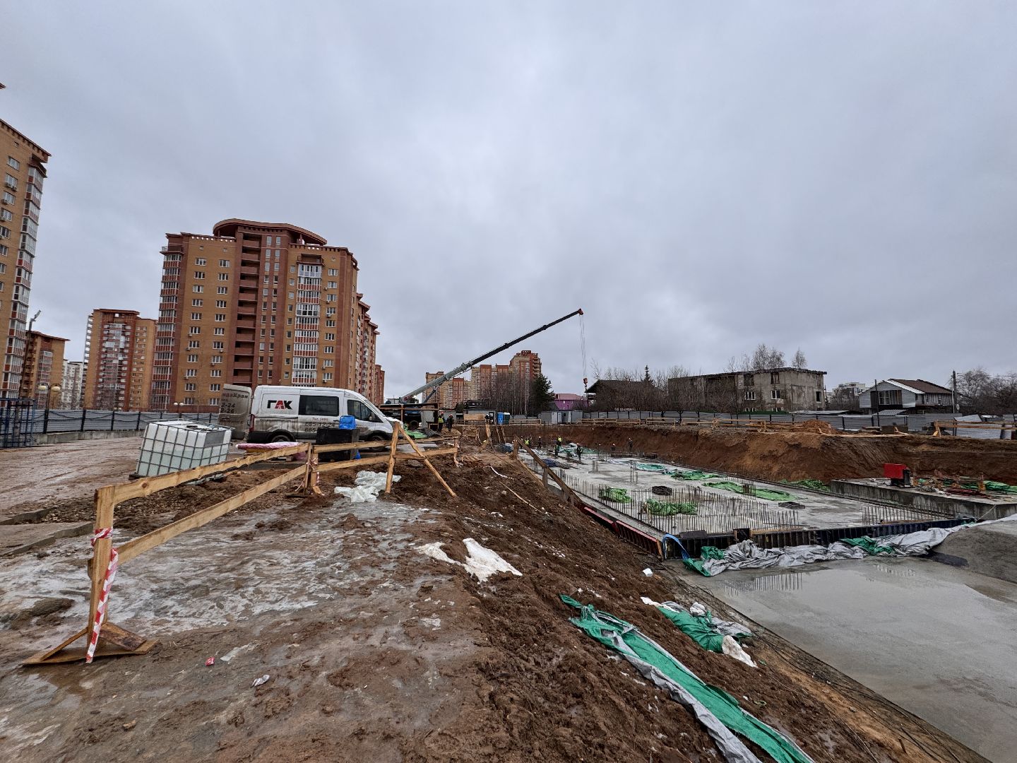 Новая поликлиника в Одинцово, Строительство, минздрав мо,