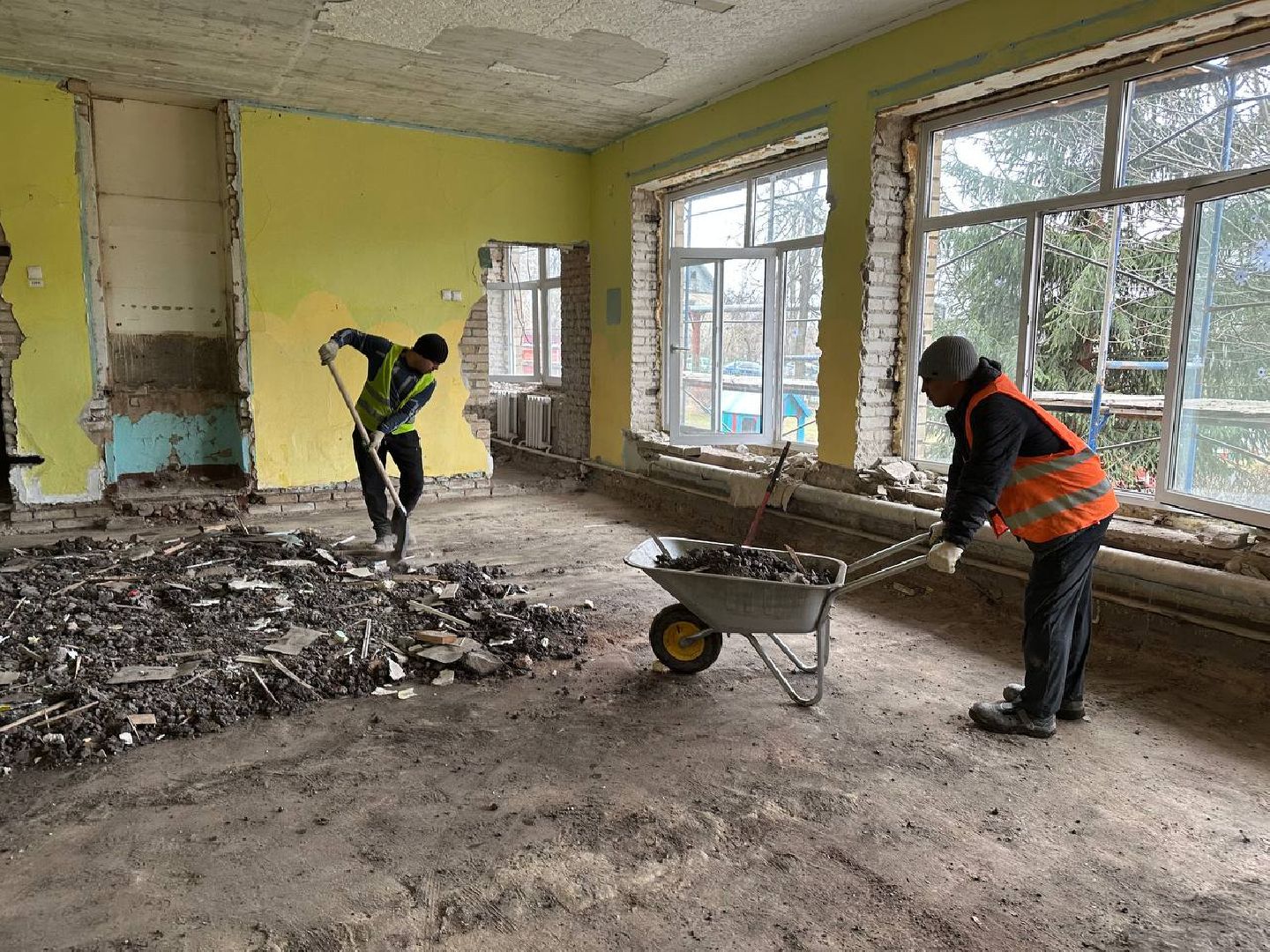 капитальныей ремонт, домодедово, детский сад,