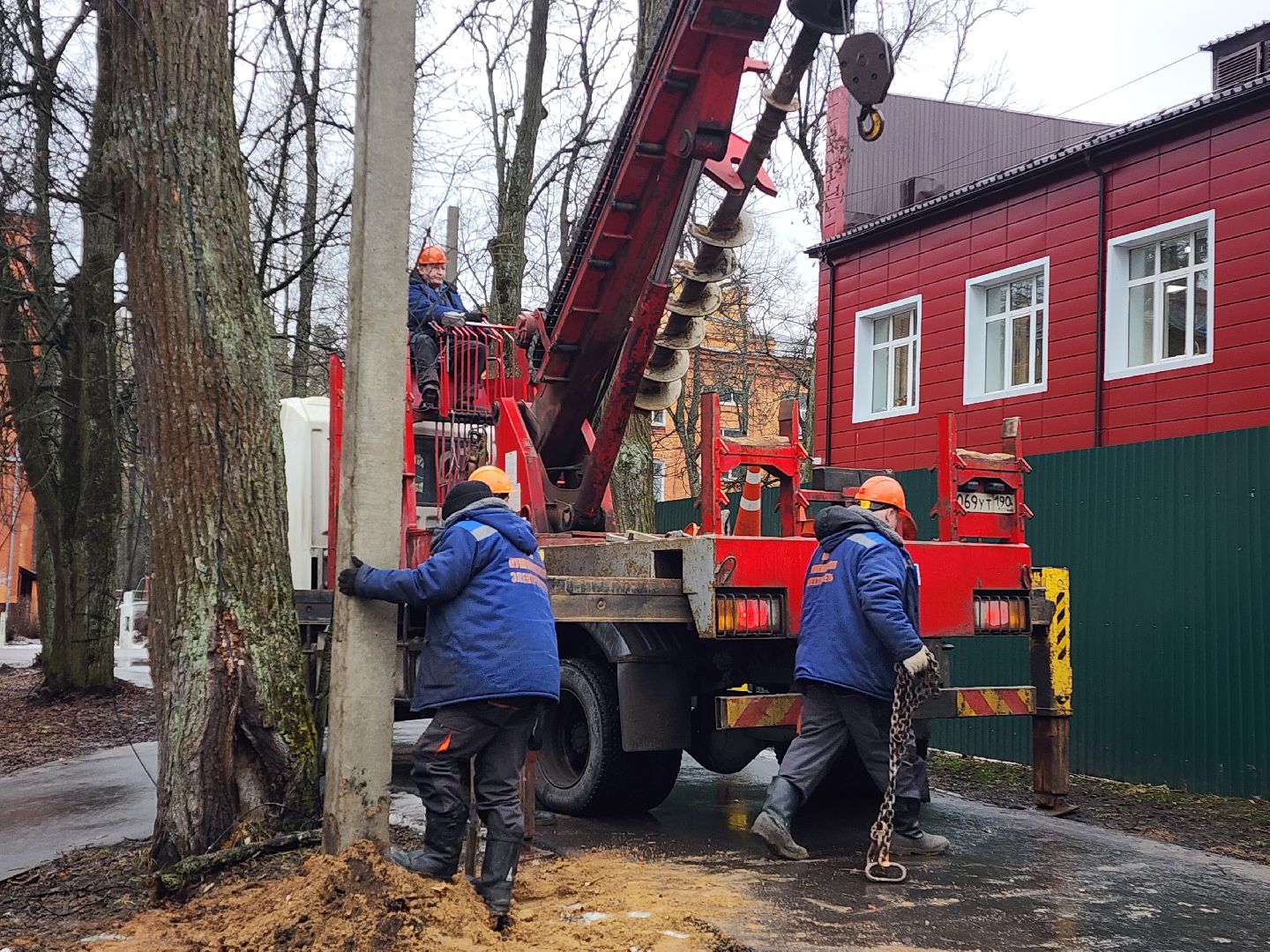 красноармейск, городской округ пушкинский, светлый город, уличные фонари,