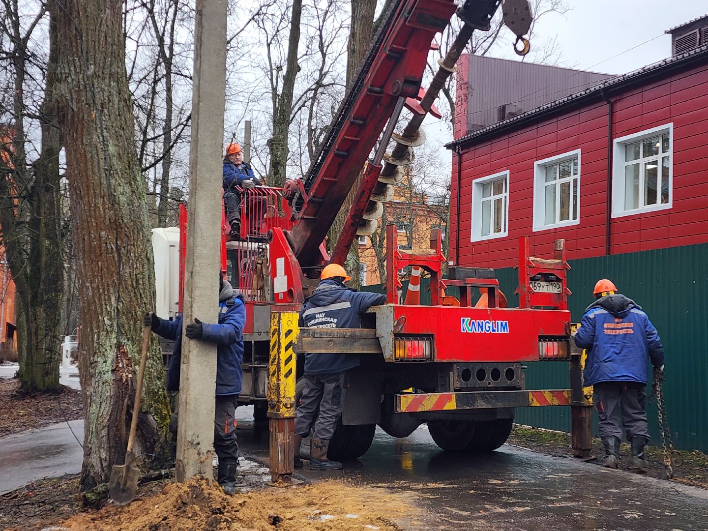 красноармейск, городской округ пушкинский, светлый город, уличные фонари,