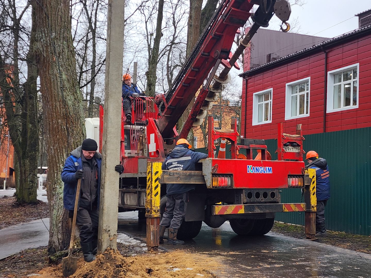красноармейск, городской округ пушкинский, светлый город, уличные фонари,