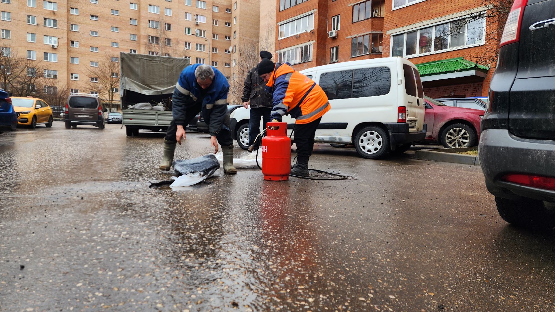 истра, благоустройство, ямочный ремонт,