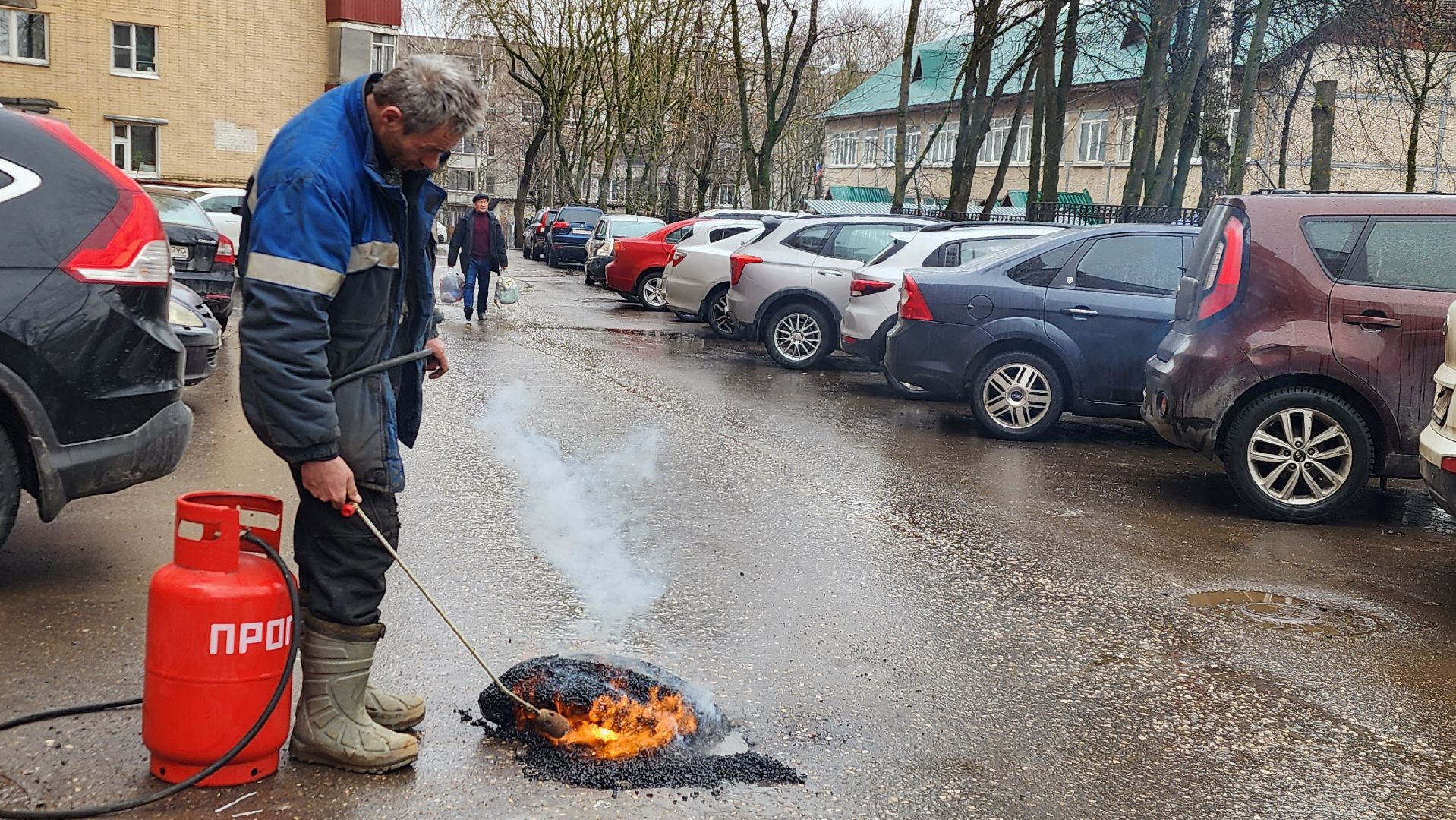 истра, благоустройство, ямочный ремонт,