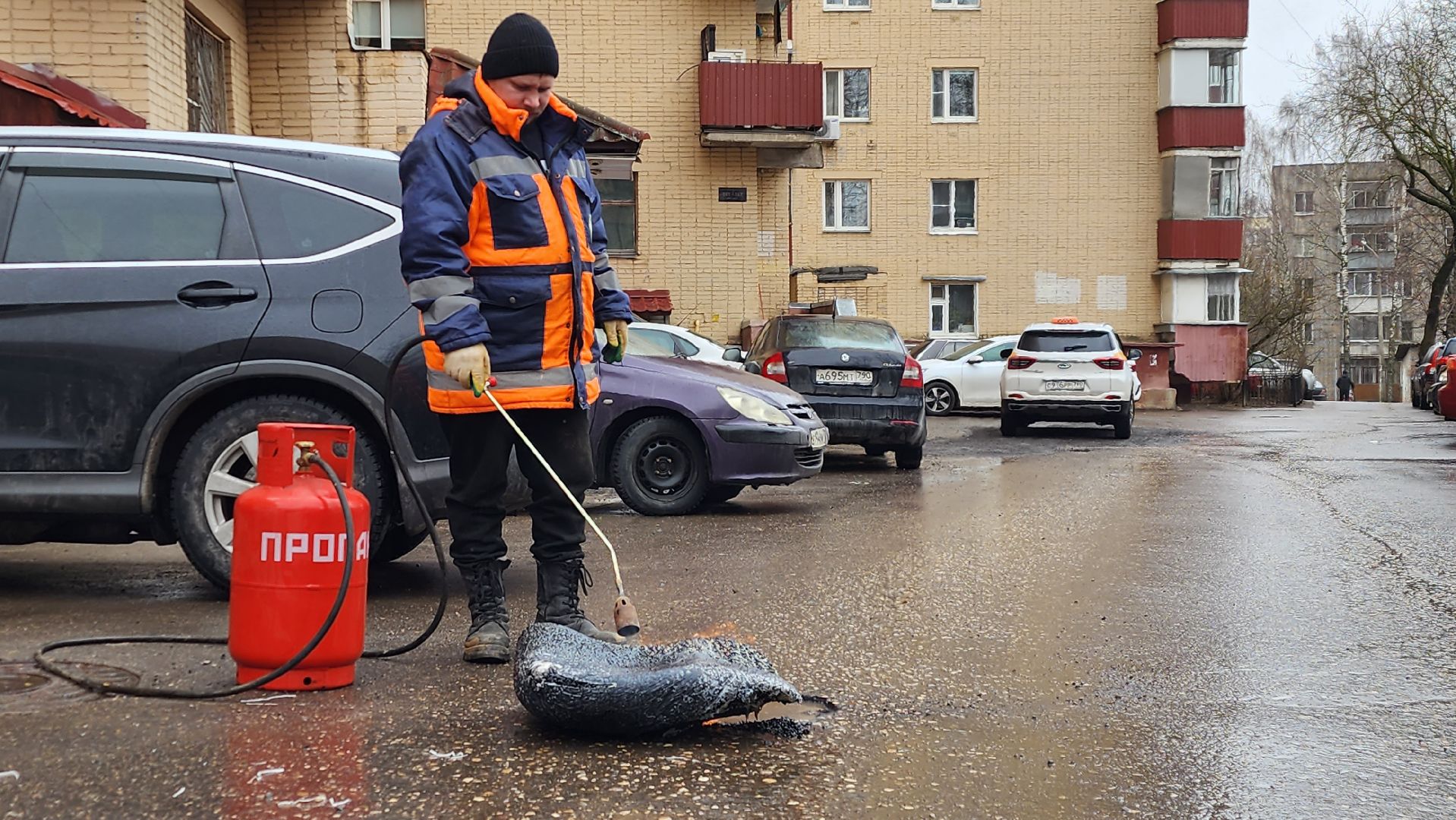 истра, благоустройство, ямочный ремонт,