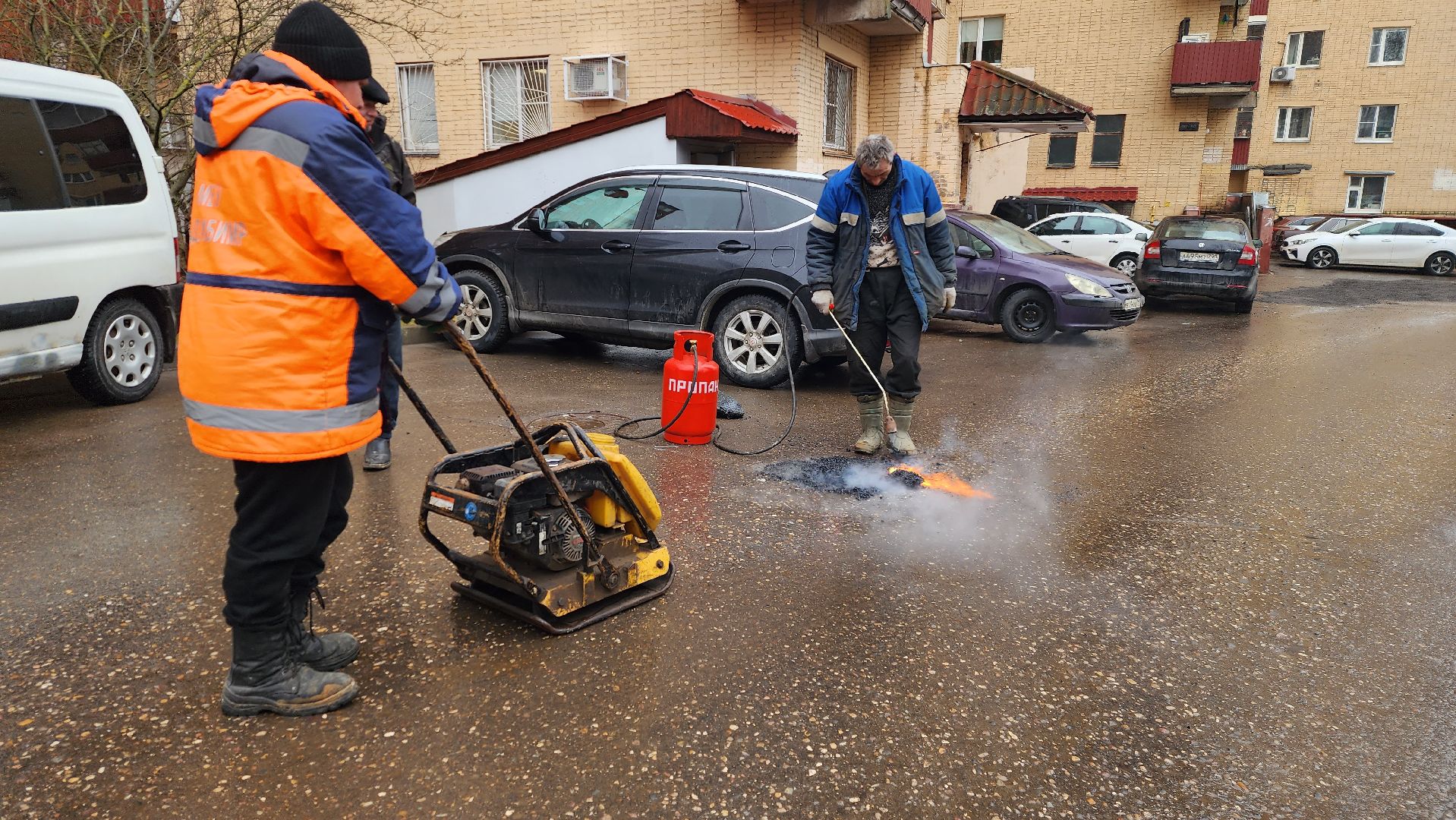 истра, благоустройство, ямочный ремонт,