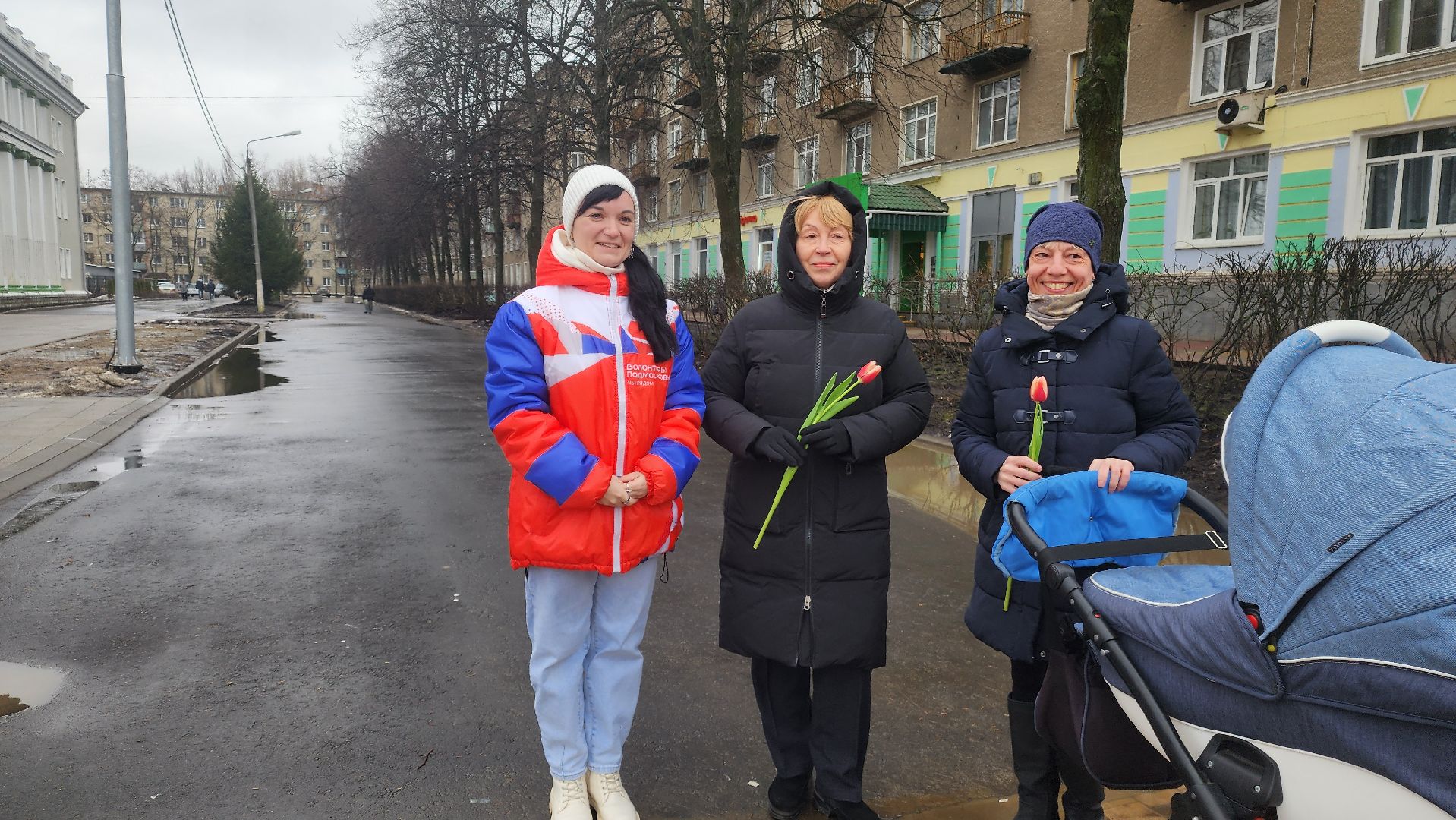 ступино, 8 марта, волонтеры,