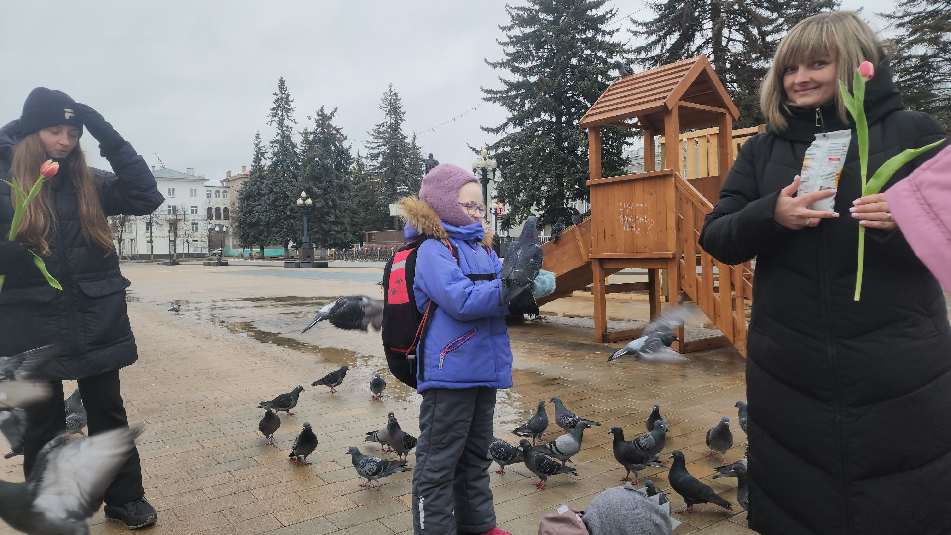 ступино, 8 марта, волонтеры,