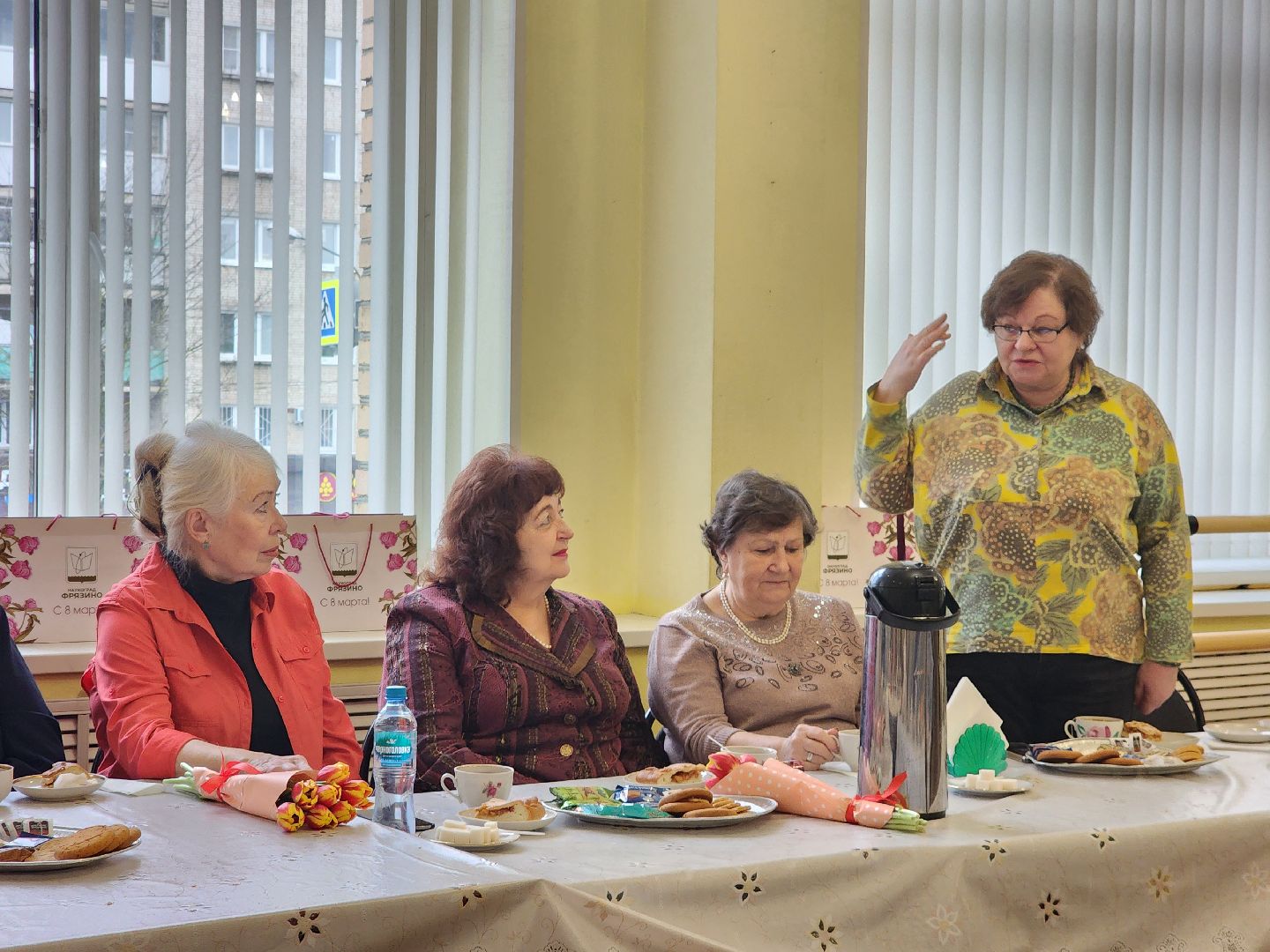 фрязино, активное долголетие, международный женский день, пенсионеры,