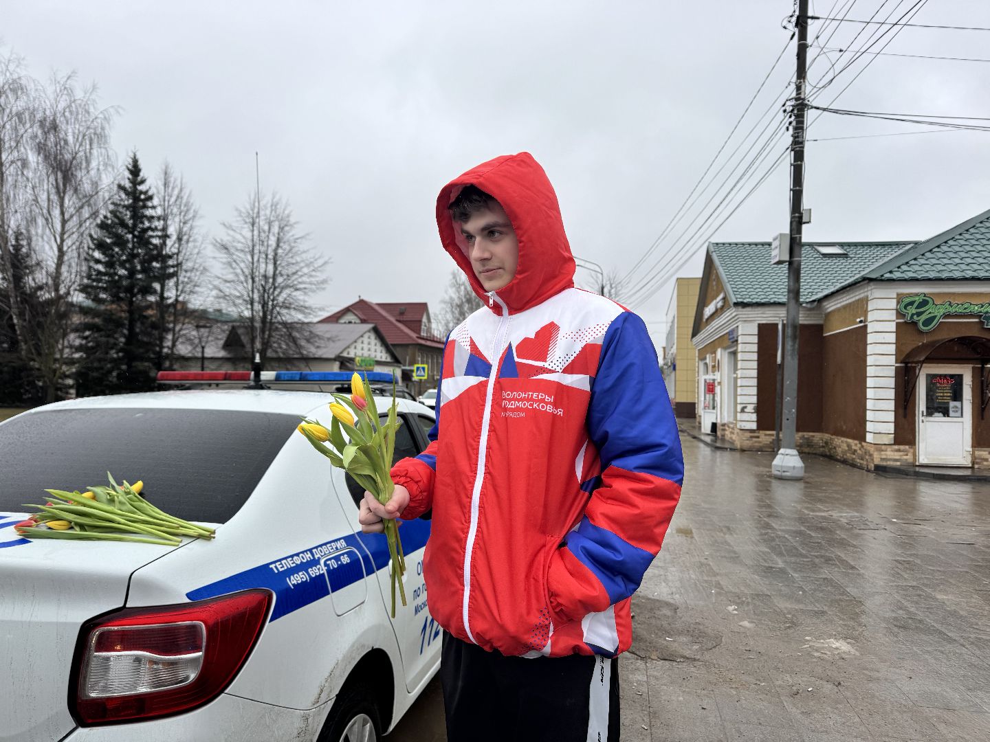 шаховская, автоледи, цветы для автоледи, 8 марта,