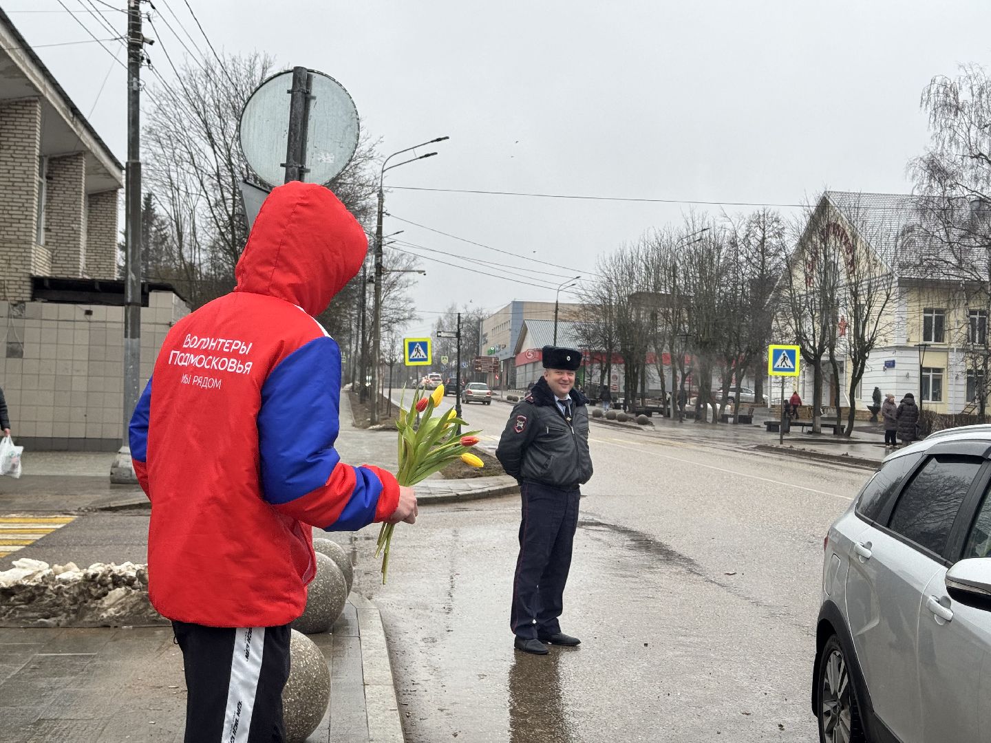 шаховская, автоледи, цветы для автоледи, 8 марта,