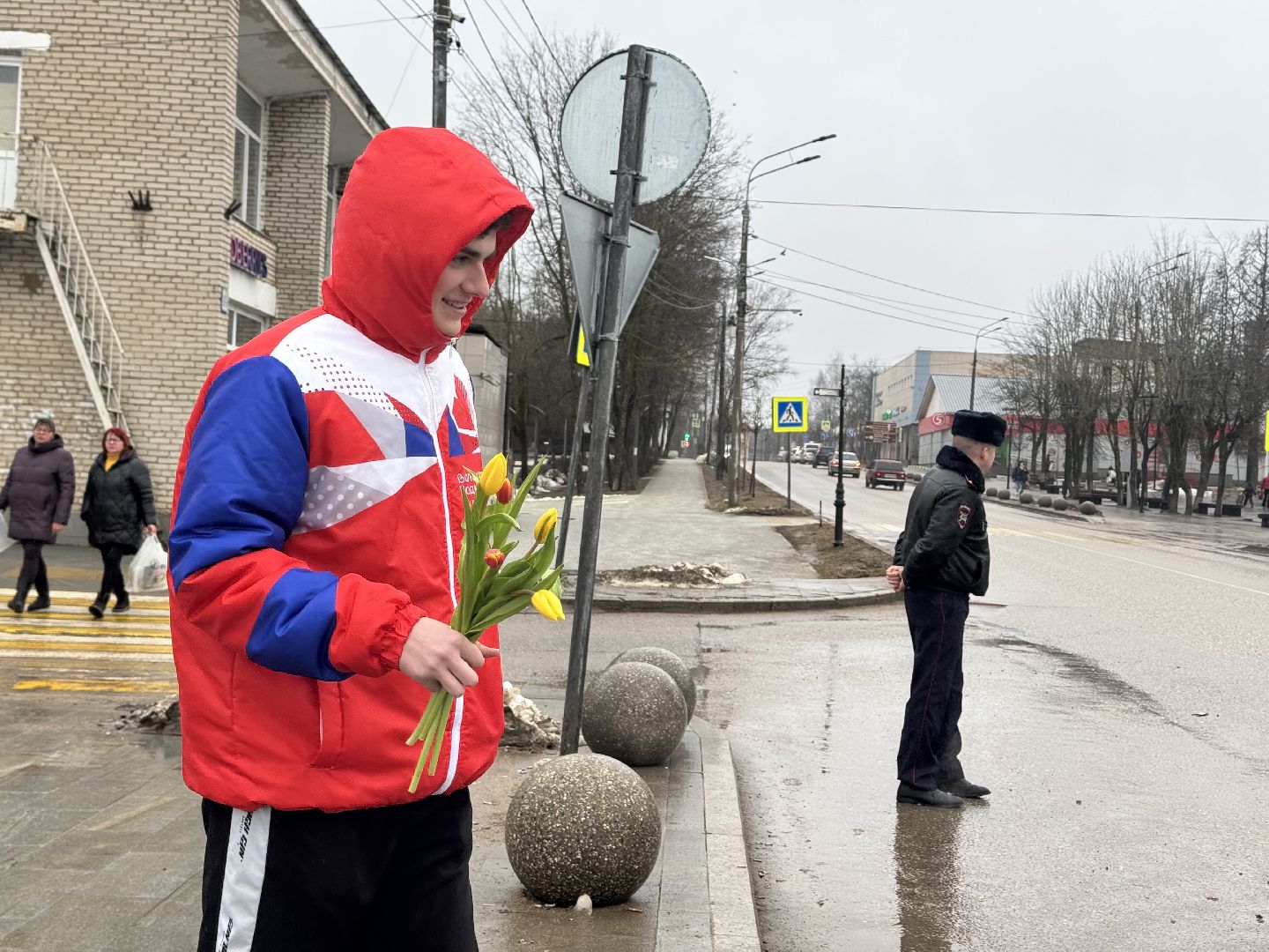 шаховская, автоледи, цветы для автоледи, 8 марта,