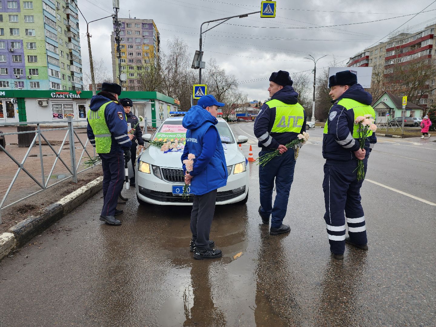 раменское, общество, гибдд, цветочный патруль,