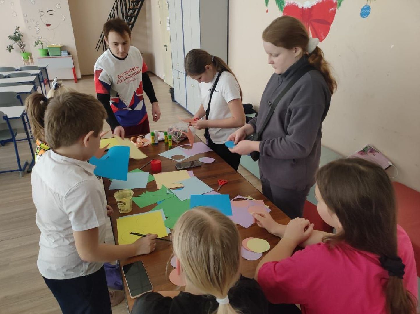 городской округ восход, кдц, открытка, аппликация, дети, мастер-класс,8 марта,