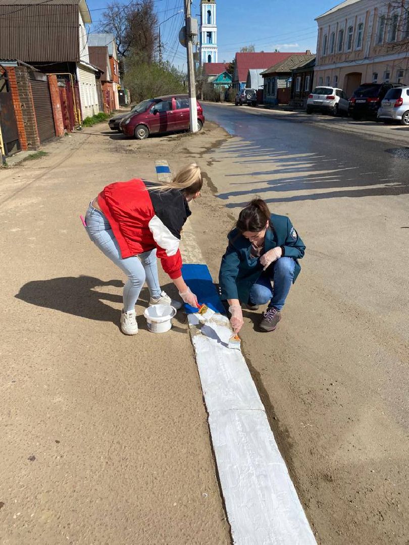 Кашира, благоустройство, налоговая инспекция, субботник