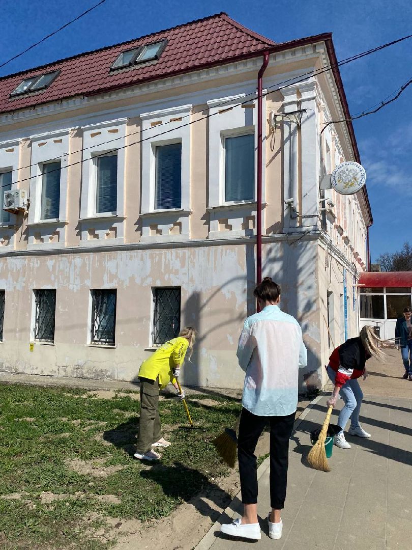 Кашира, благоустройство, налоговая инспекция, субботник