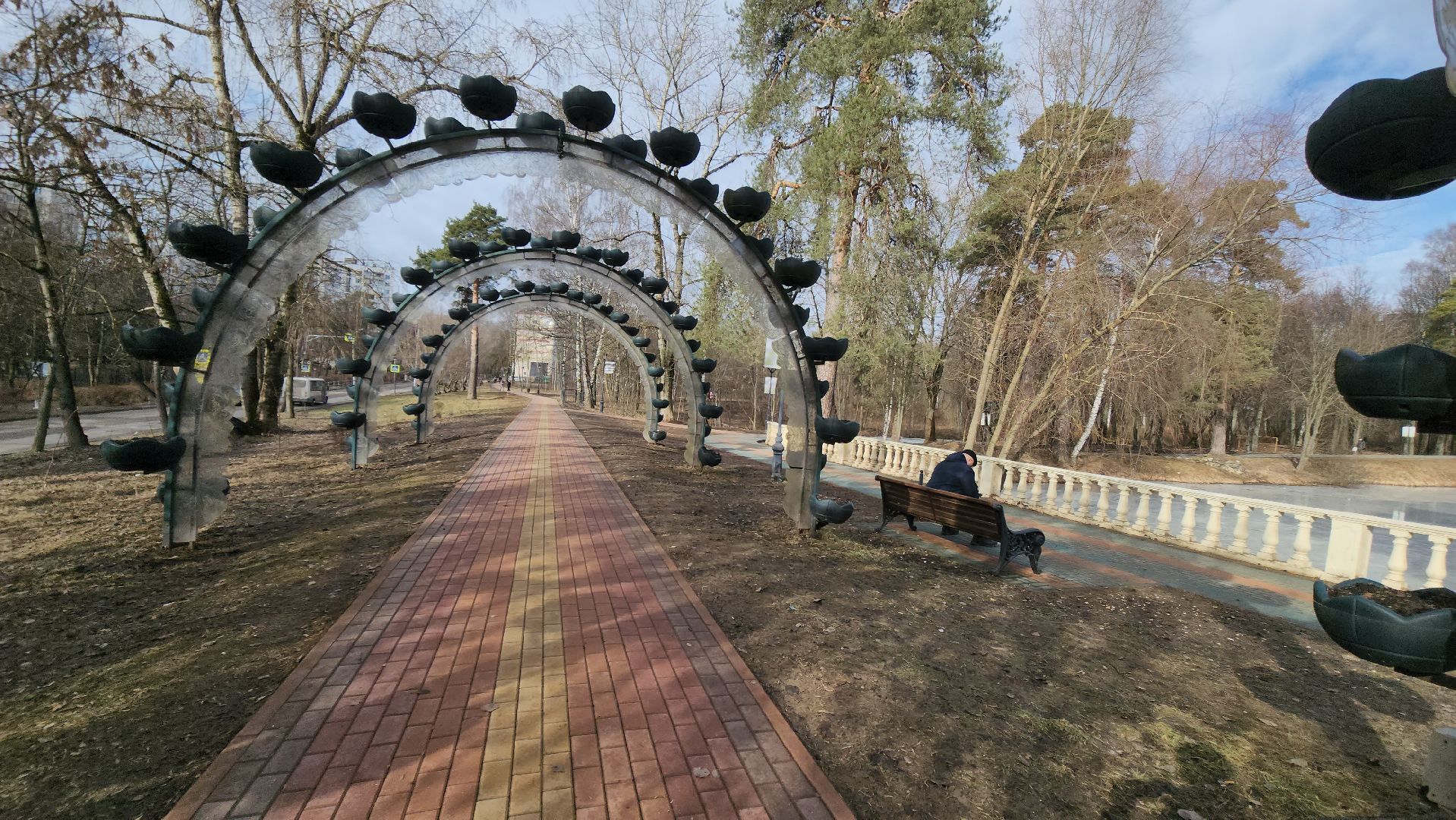 красногорск, парки красногорска, ивановские пруды, ремонт,