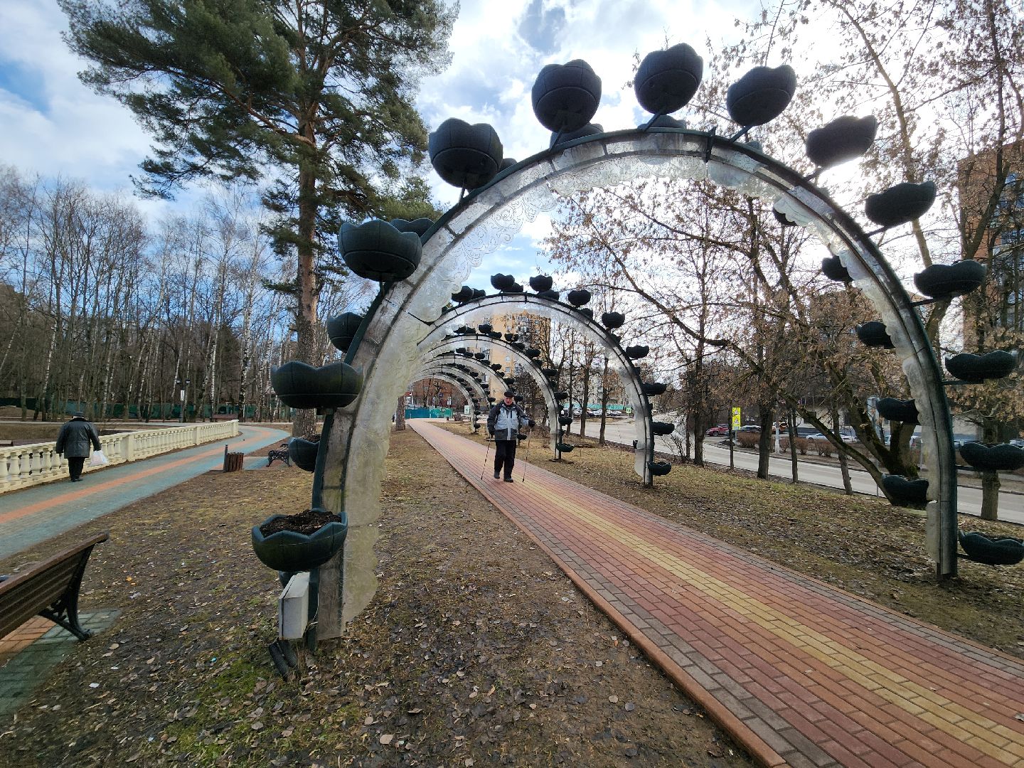 красногорск, парки красногорска, ивановские пруды, ремонт,