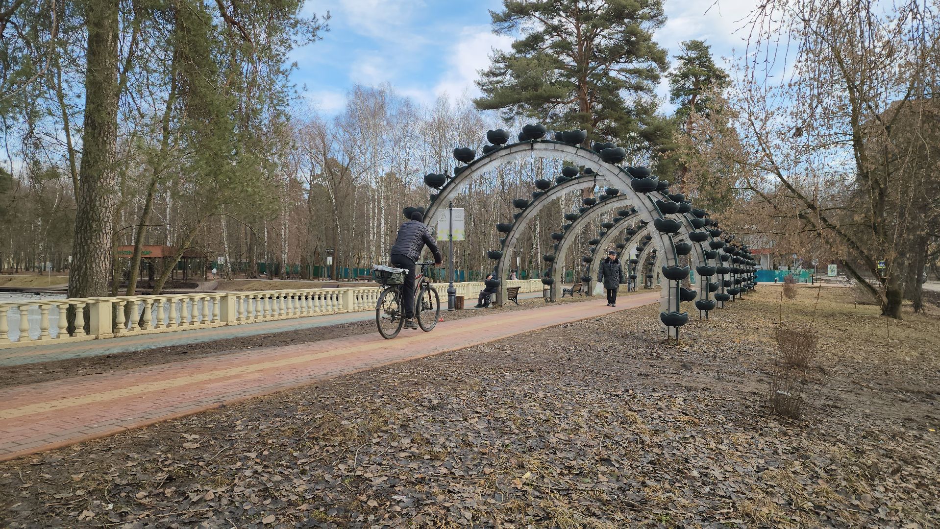 красногорск, парки красногорска, ивановские пруды, ремонт,