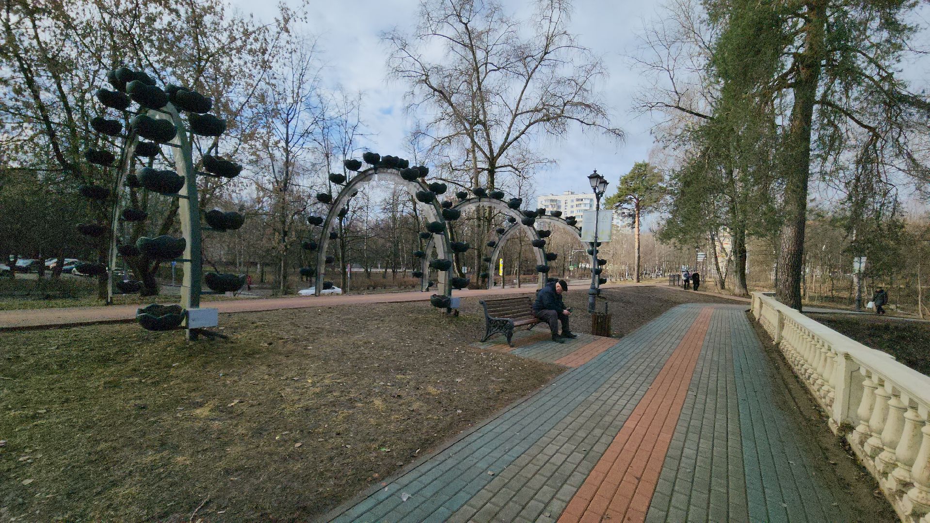 красногорск, парки красногорска, ивановские пруды, ремонт,