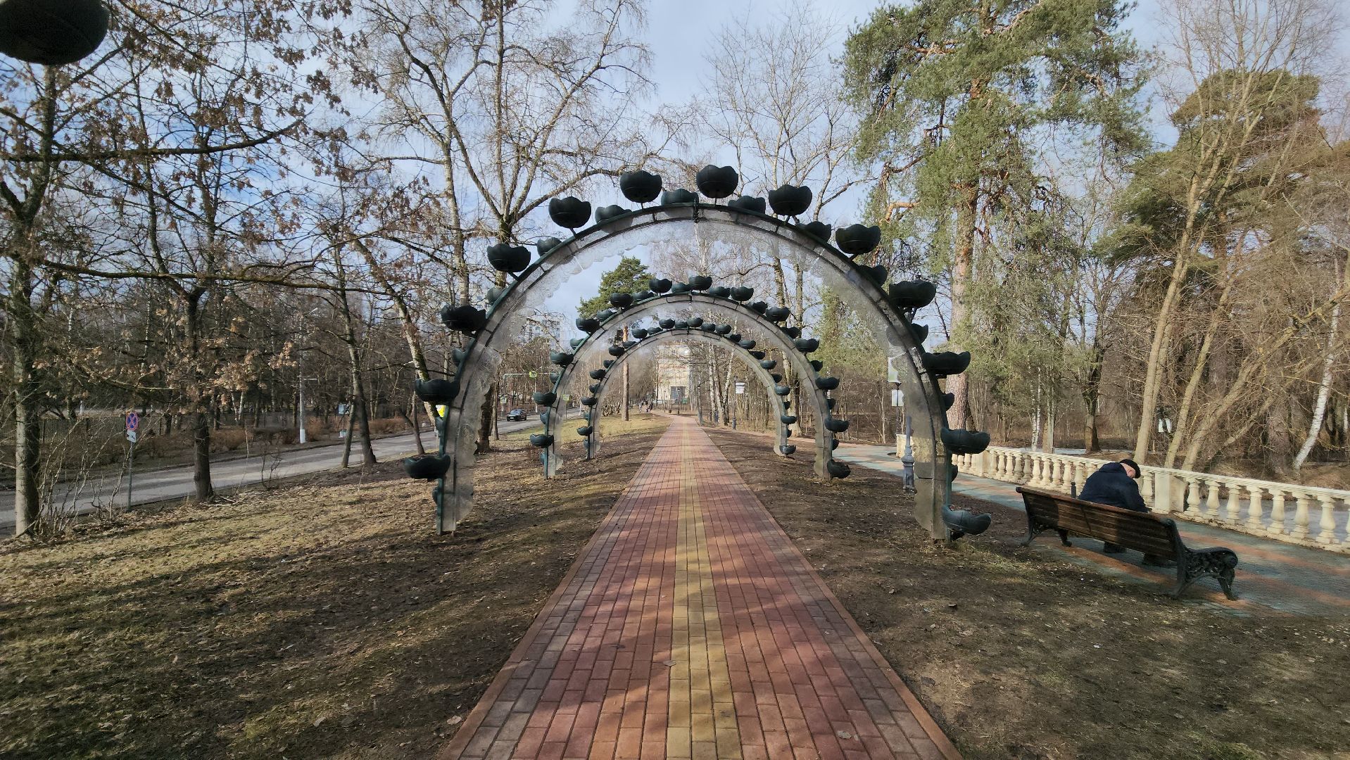 красногорск, парки красногорска, ивановские пруды, ремонт,