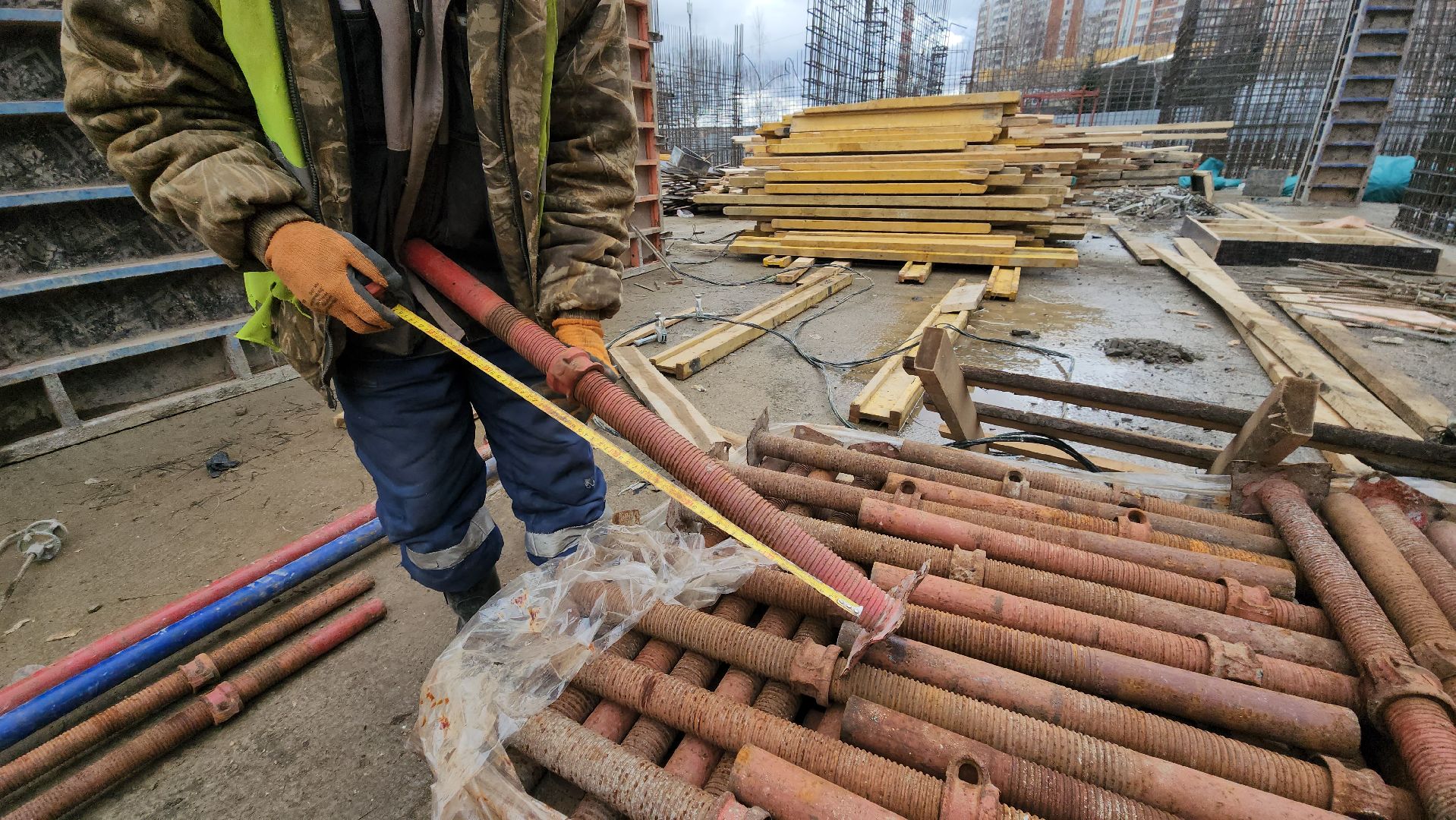 фок с бассейном, Строительство, Бассейн, Лобня,